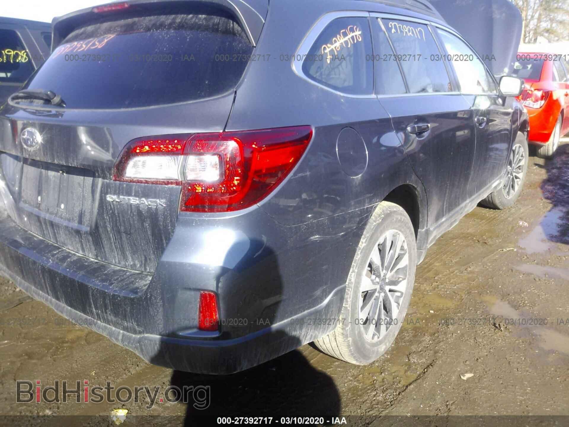 2016 SUBARU OUTBACK - VIN: 4S4BSBNC8G3284368 - Фото 4