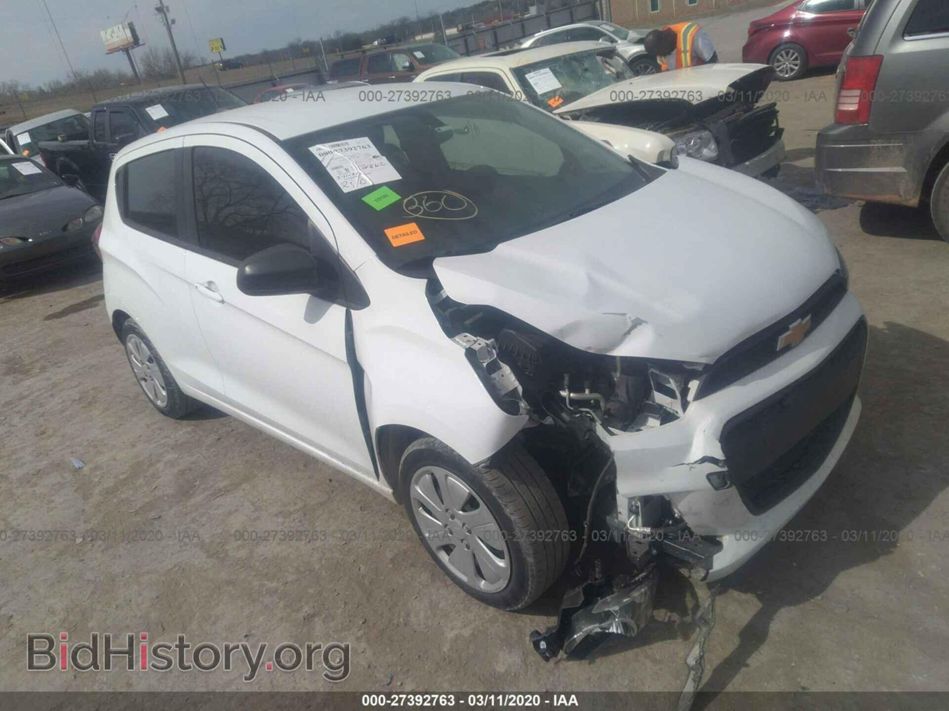 Photo KL8CB6SA6JC470137 - CHEVROLET SPARK 2018