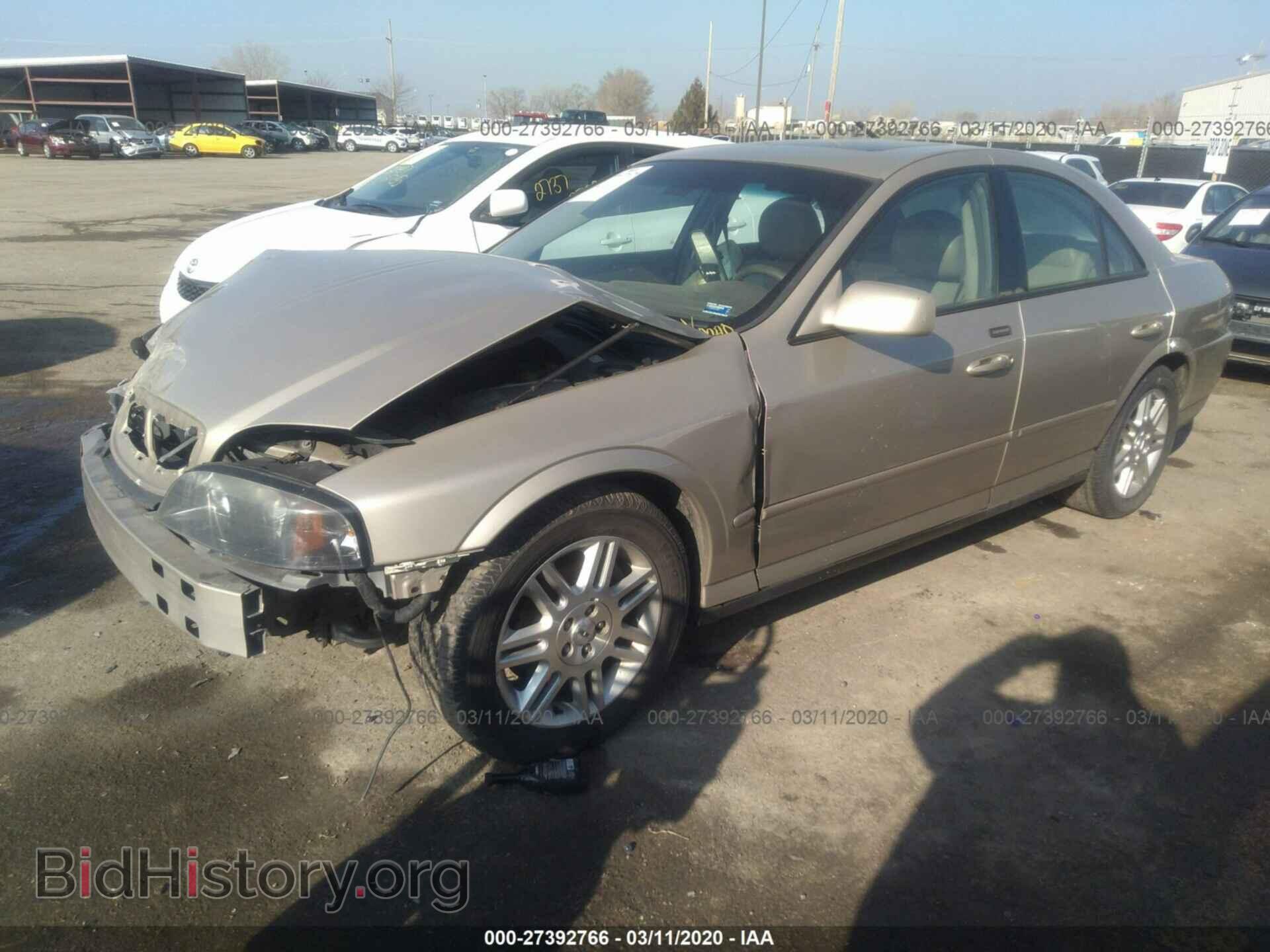 2004 LINCOLN LS - VIN: 1LNHM87A74Y654680 - Фото 2