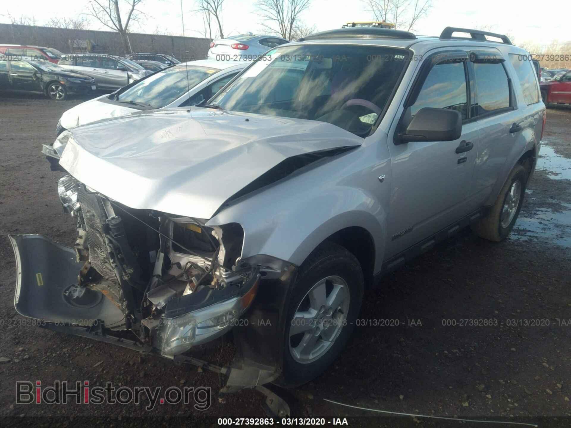 2008 FORD ESCAPE - VIN: 1FMCU03138KE81198 - Фото 2