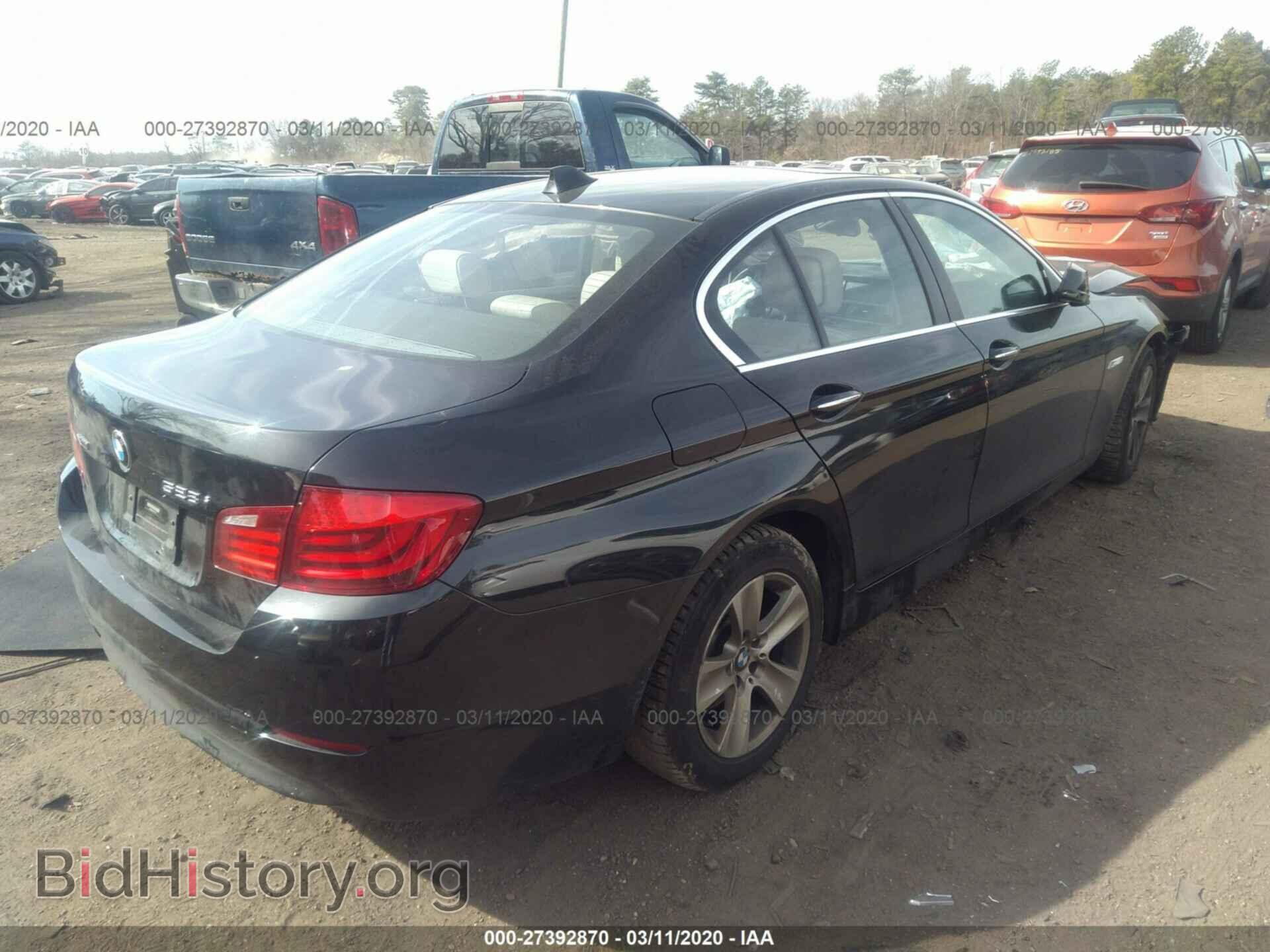 2013 BMW 528 - VIN: WBAXH5C54DD113327 - Фото 4