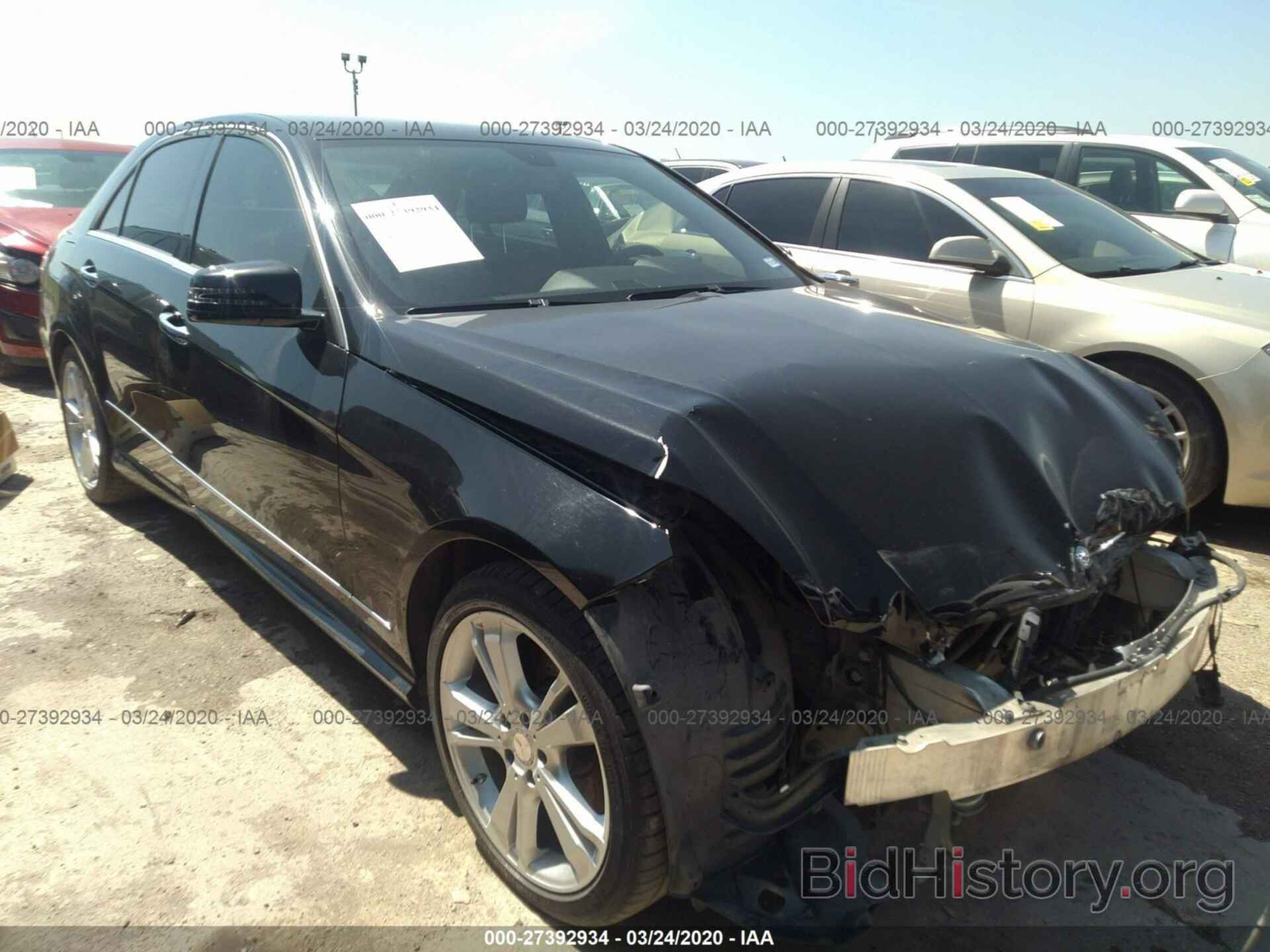 Photo WDDHF5KB9DA766747 - MERCEDES-BENZ E 2013