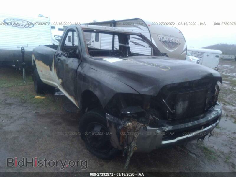 2012 Dodge RAM 3500 ST (VIN 3C63DRAL7CG194385) — photo 1 of 10, IAAI, damage: total burn