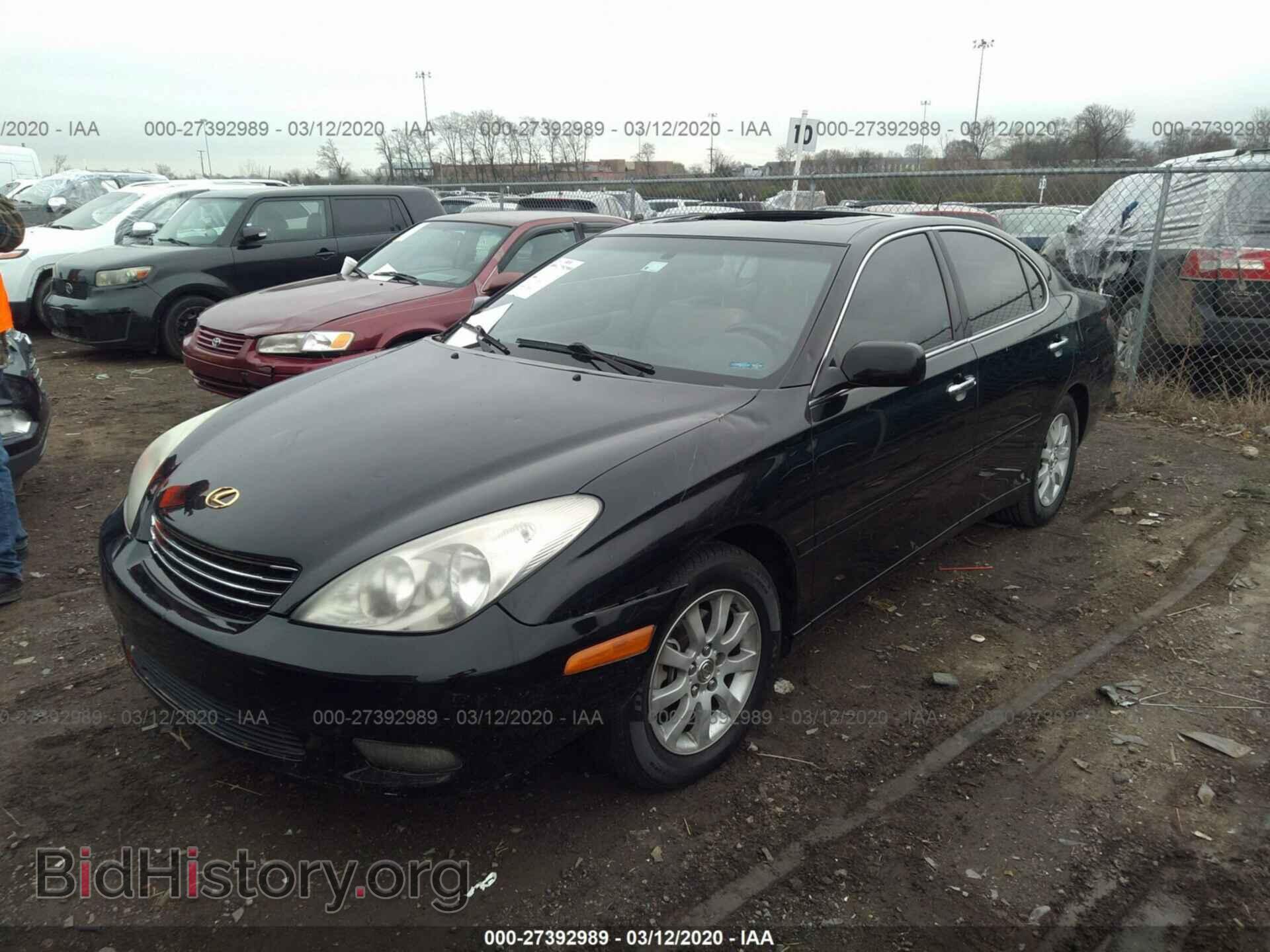 2003 Lexus ES - VIN: JTHBF30G830087901 - Photo 2