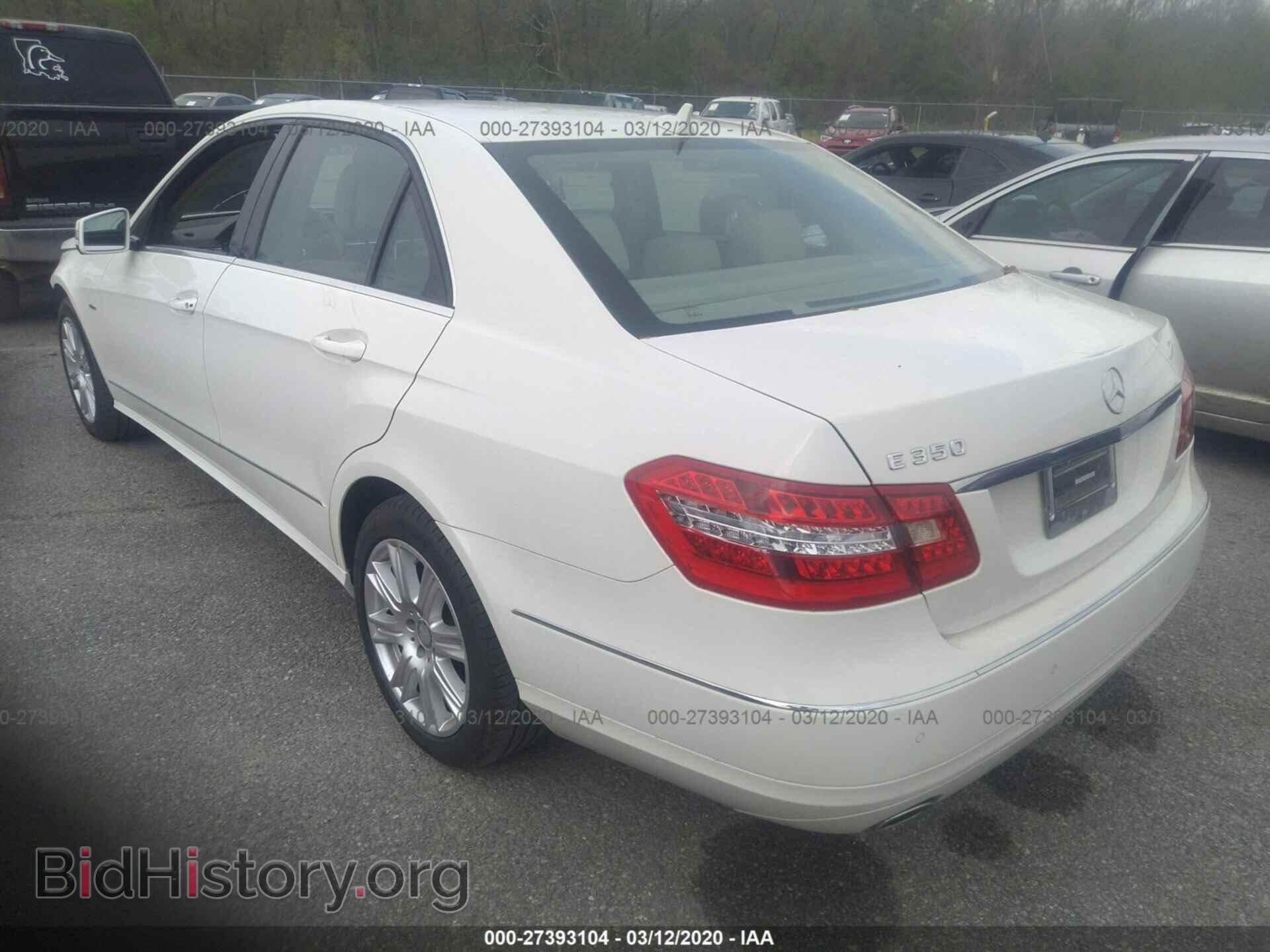 2012 MERCEDES-BENZ E - VIN: WDDHF5KBXCA643196 - Фото 3