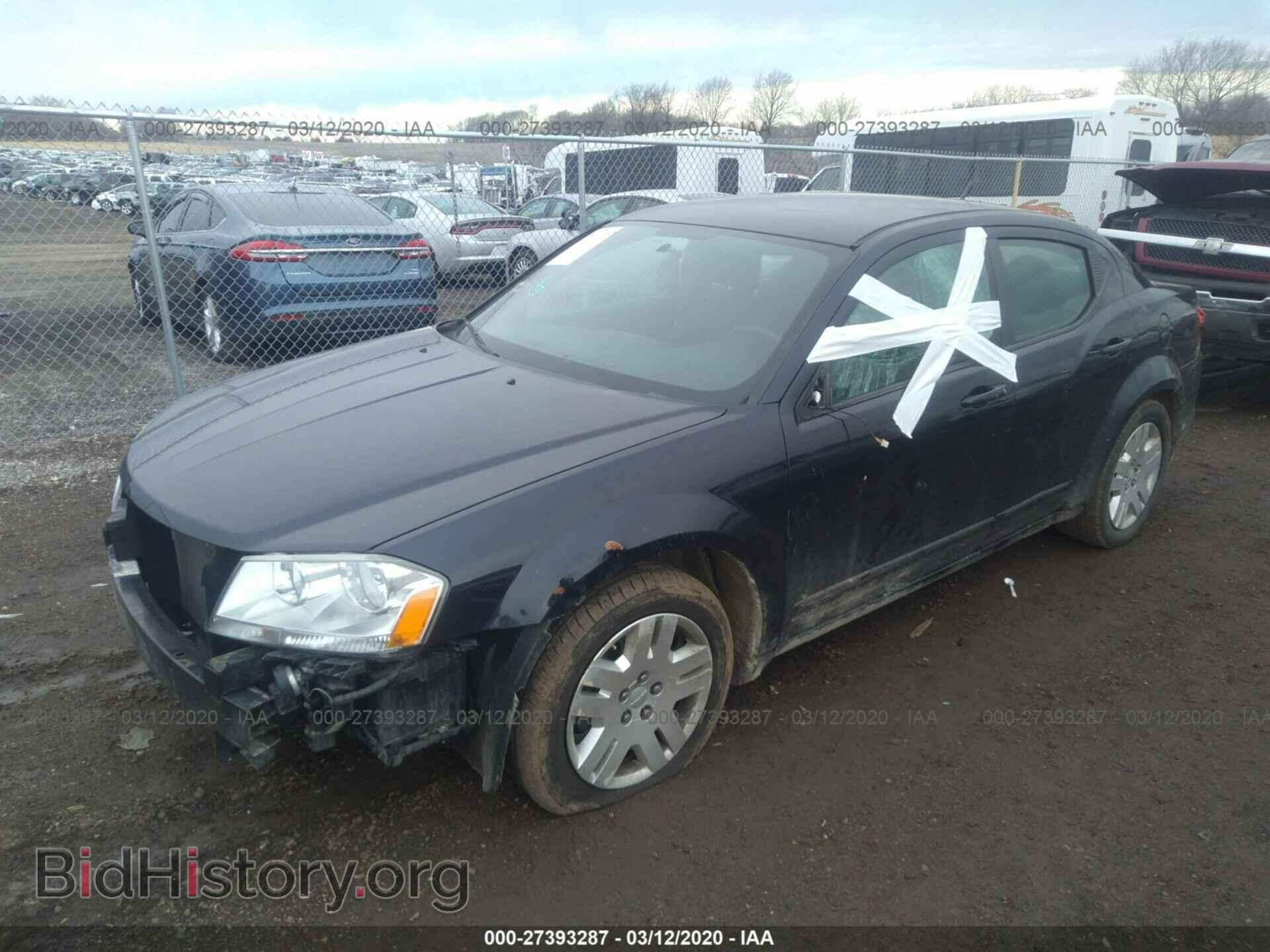 2011 DODGE AVENGER - VIN: 1B3BD4FB6BN522989 - Photo 2