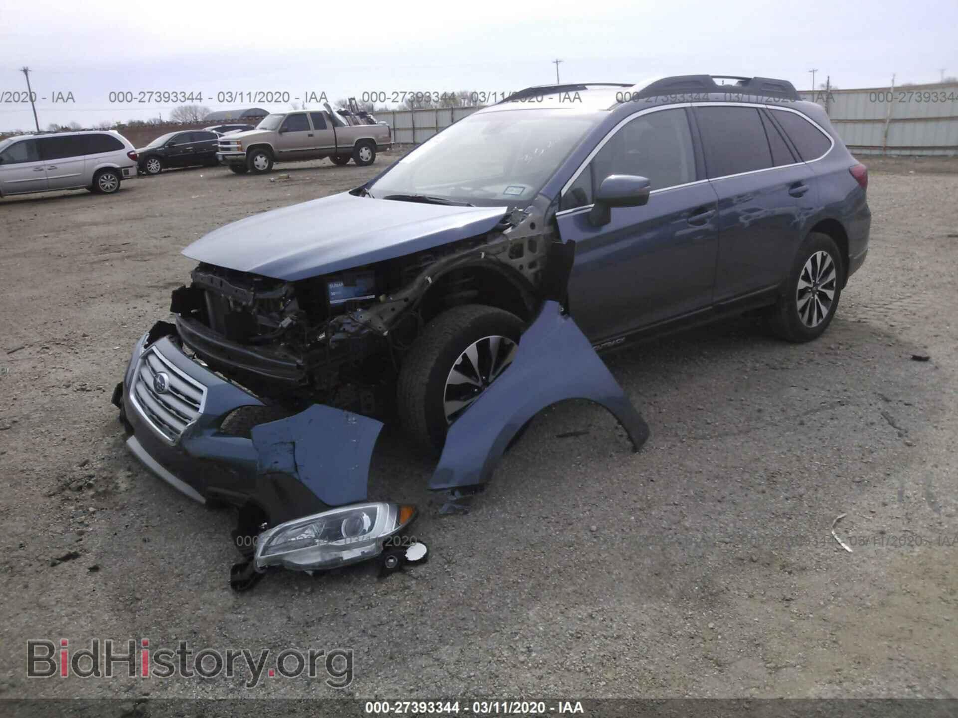 2017 SUBARU OUTBACK - VIN: 4S4BSANCXH3233322 - Фото 2