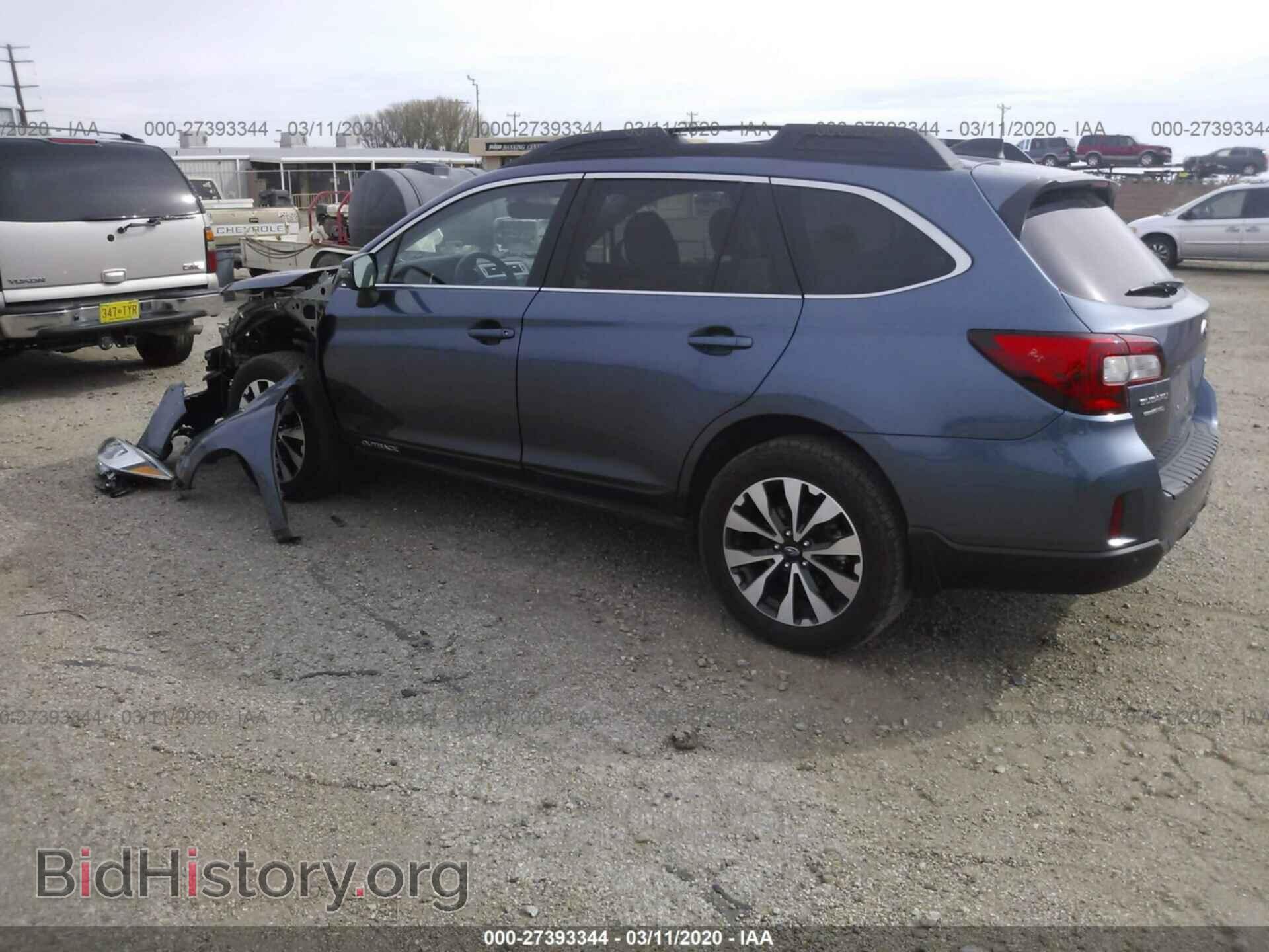 2017 SUBARU OUTBACK - VIN: 4S4BSANCXH3233322 - Фото 3