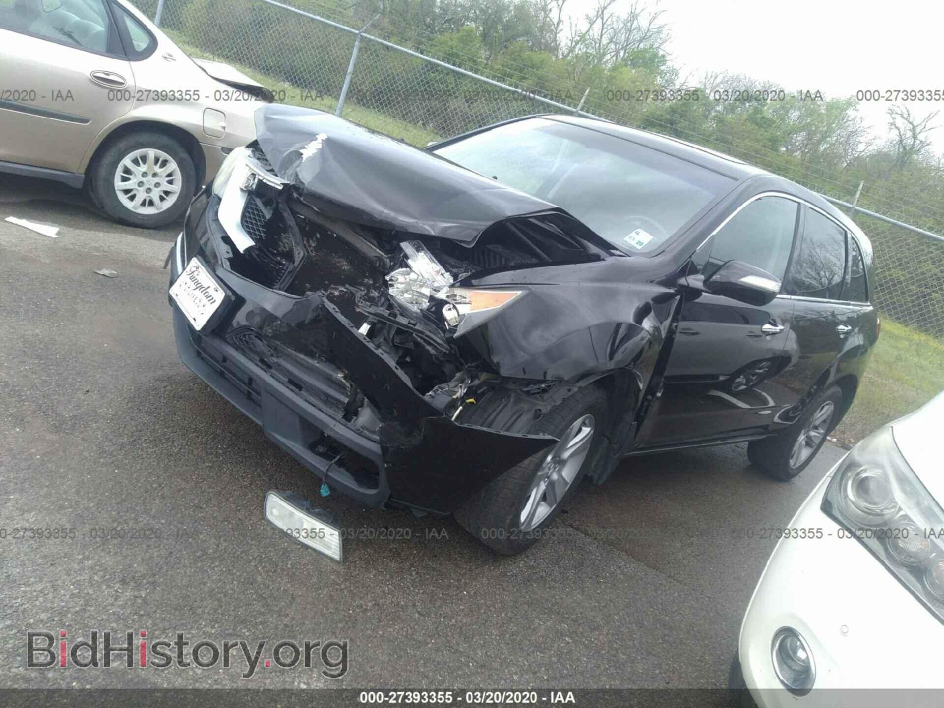 2011 ACURA MDX - VIN: 2HNYD2H21BH516711 - Фото 2