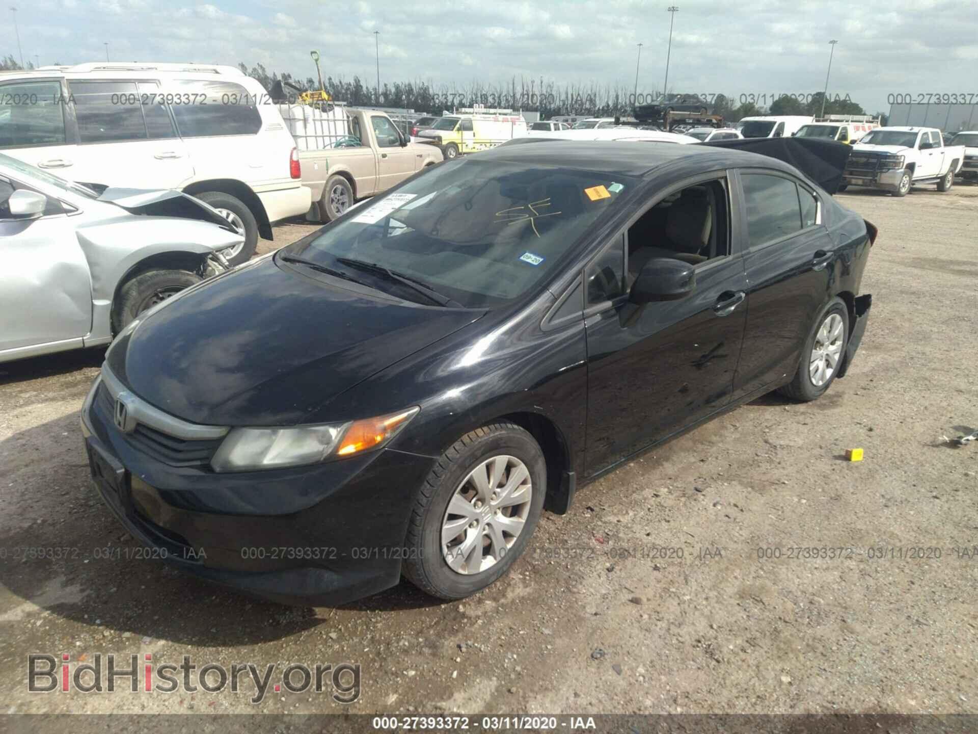 2012 HONDA CIVIC - VIN: 19XFB2F56CE011518 - Фото 2