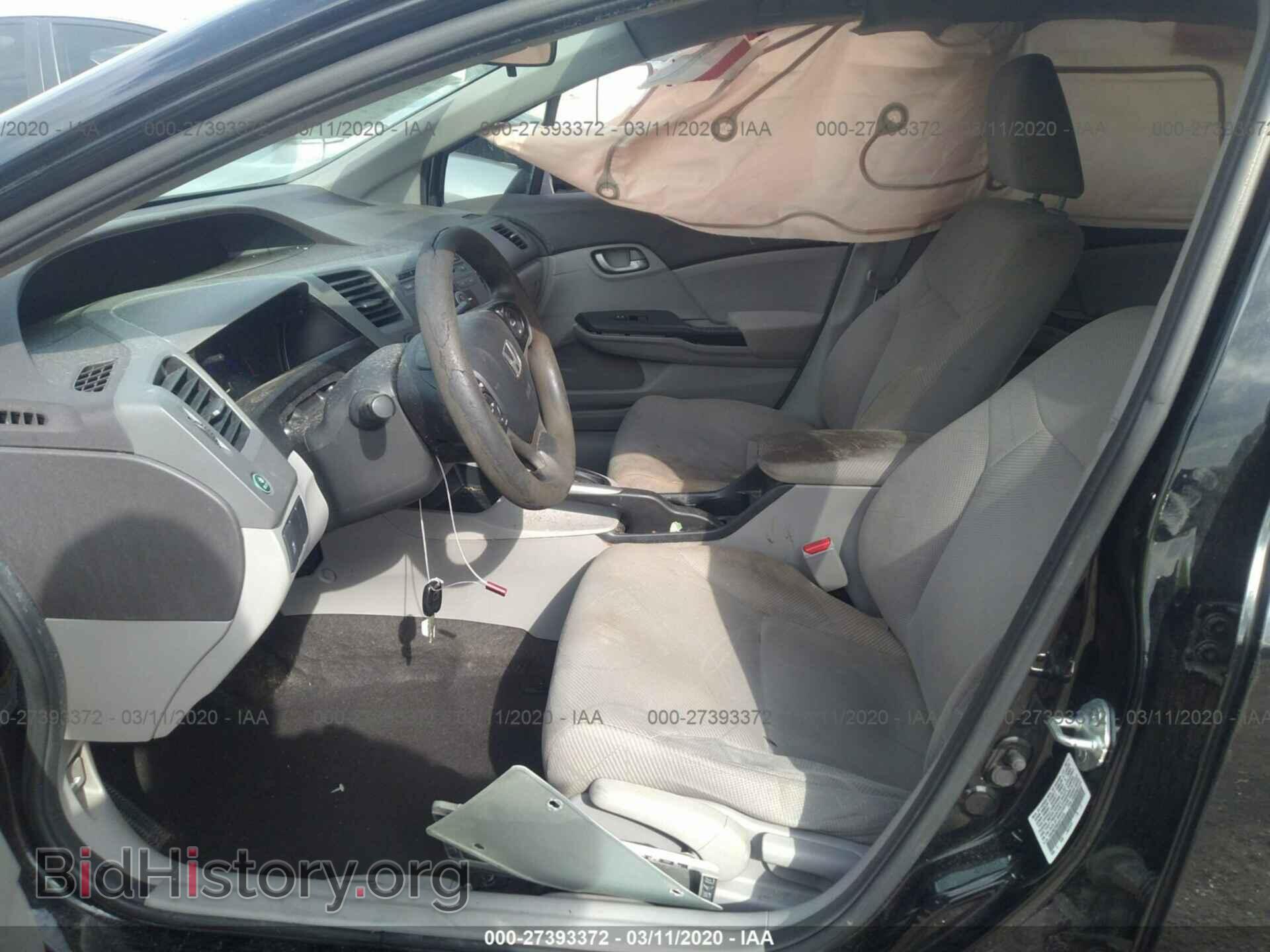 2012 HONDA CIVIC - VIN: 19XFB2F56CE011518 - Фото 5