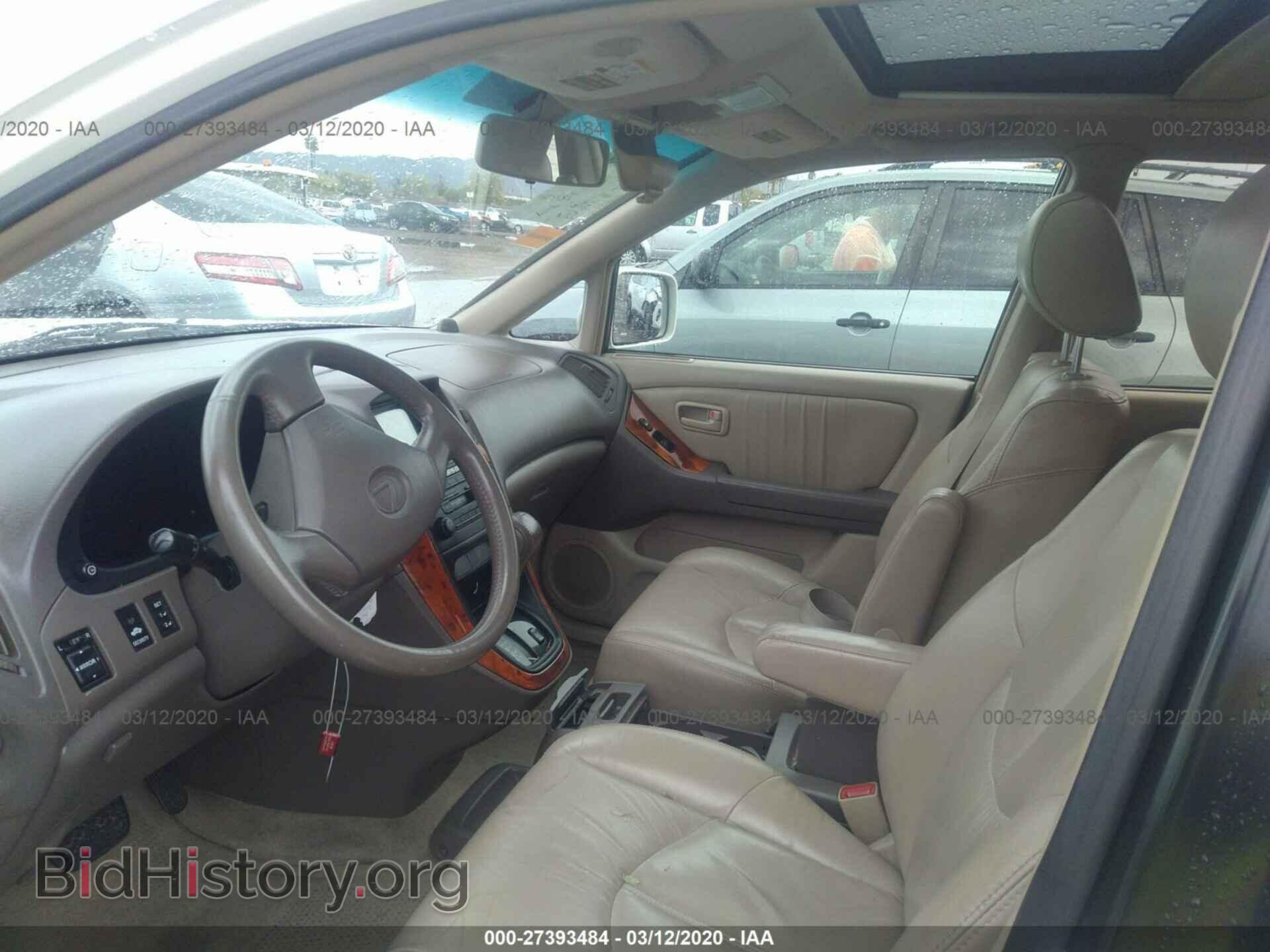 2000 LEXUS RX - VIN: JT6GF10U2Y0075887 - Фото 5