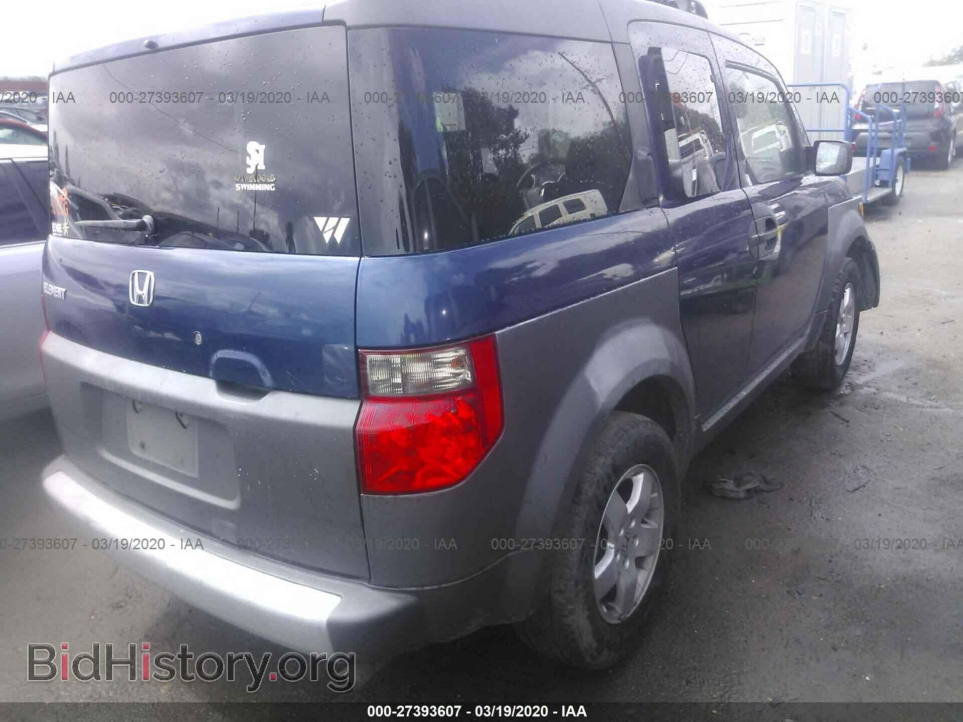 2003 HONDA ELEMENT - VIN: 5J6YH18593L001498 - Photo 4