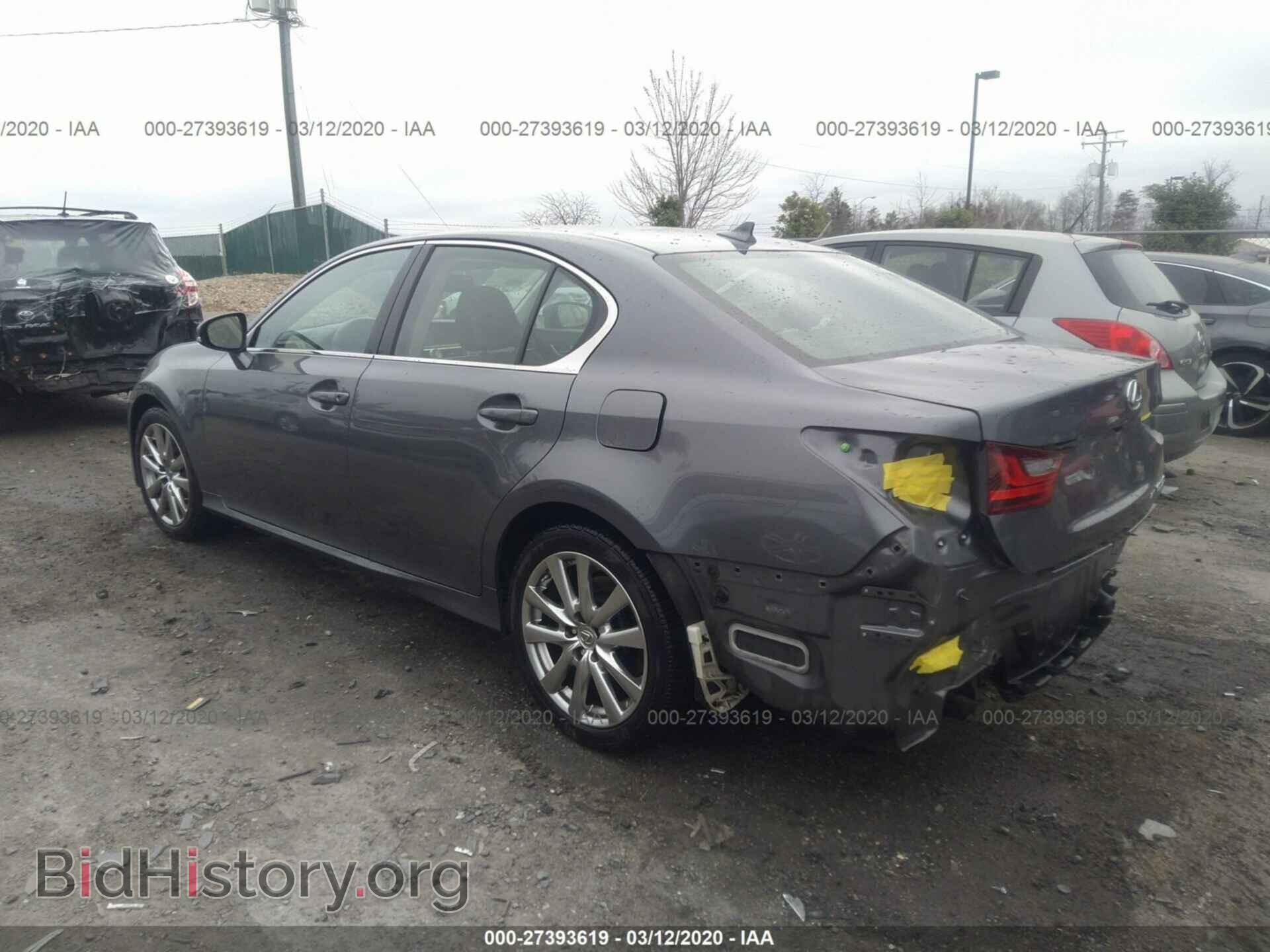 2013 LEXUS GS - VIN: JTHCE1BL7D5014920 - Фото 3