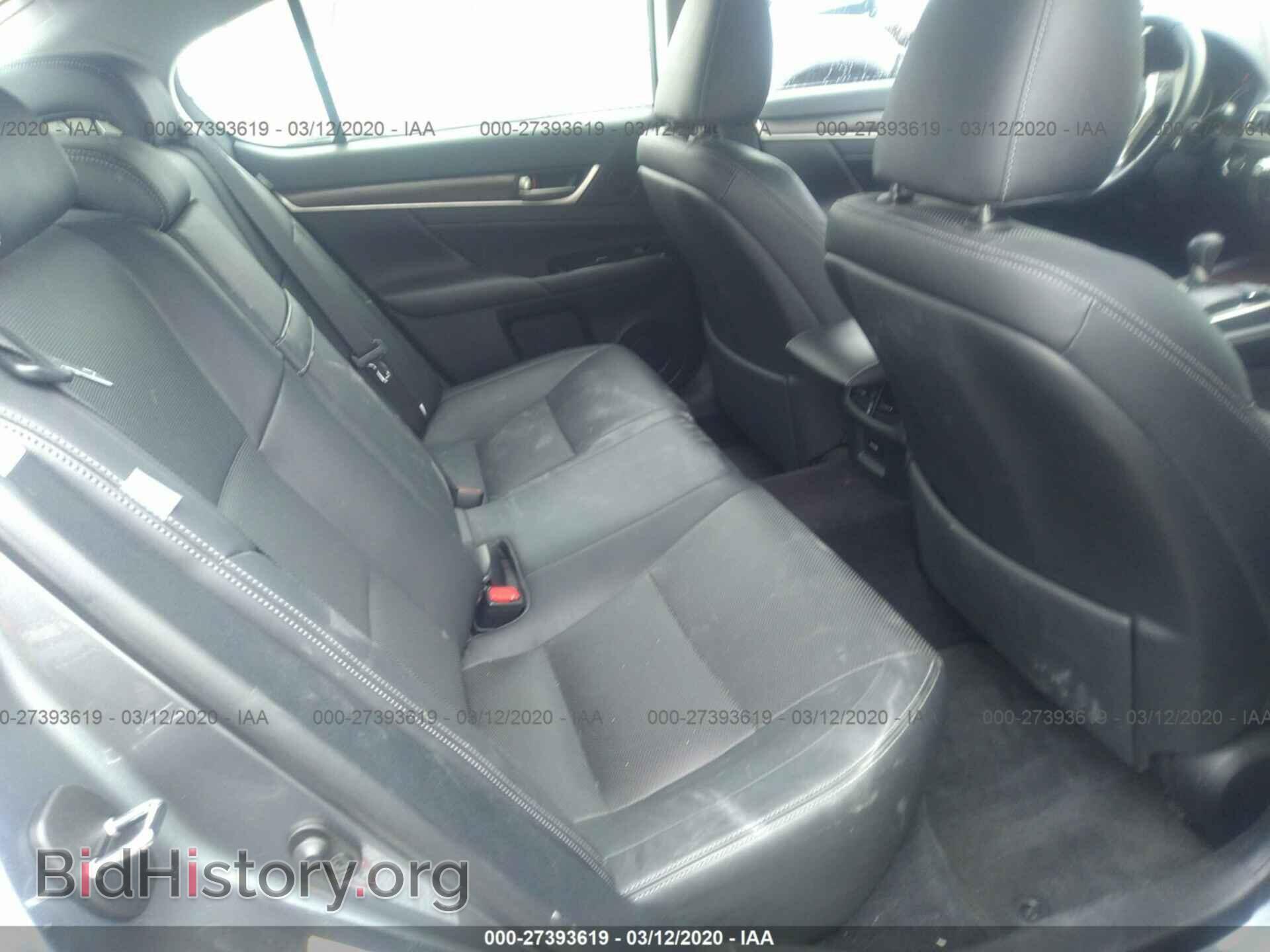 2013 LEXUS GS - VIN: JTHCE1BL7D5014920 - Фото 8
