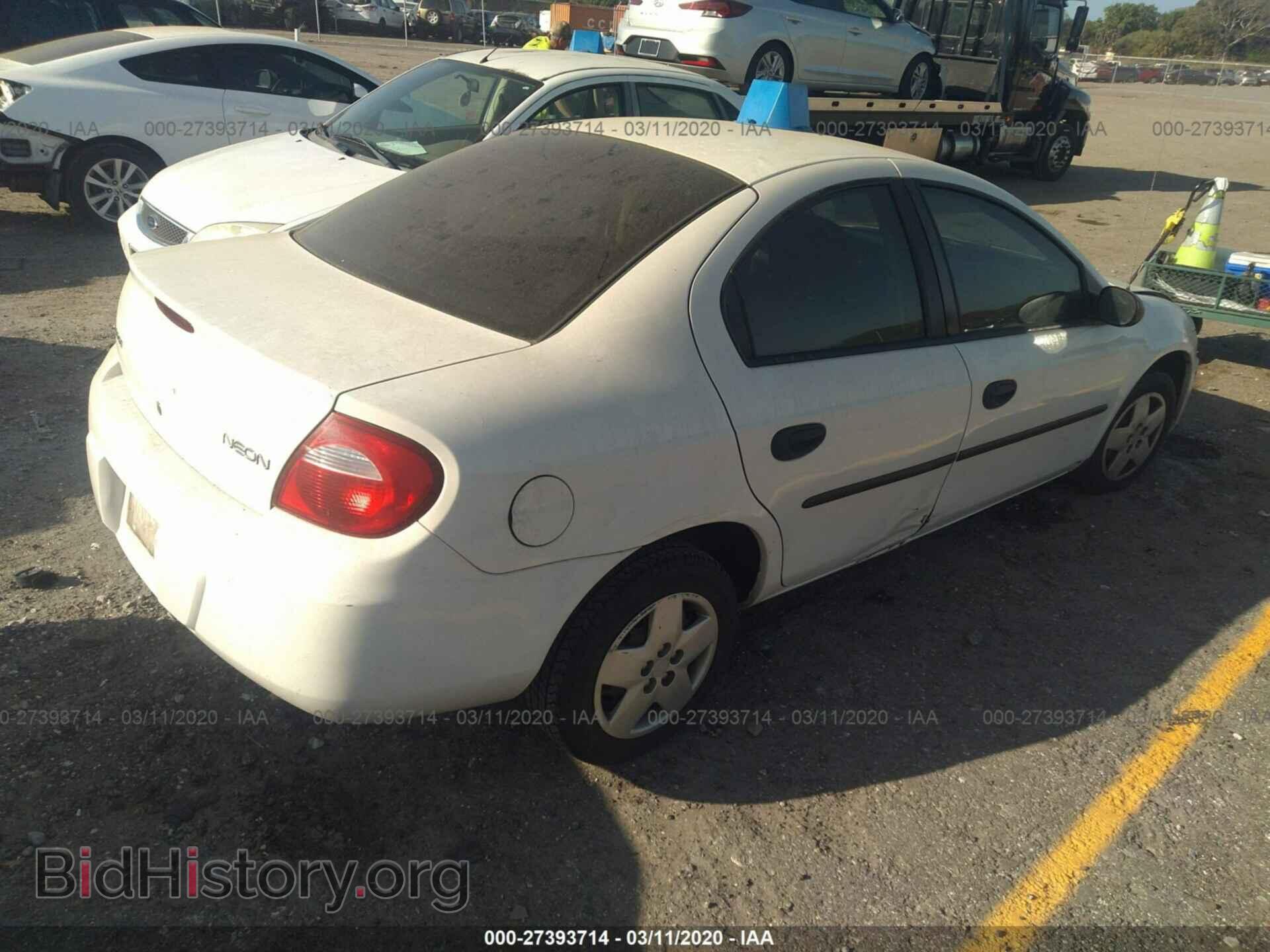2004 DODGE NEON - VIN: 1B3ES26C44D551688 - Фото 4