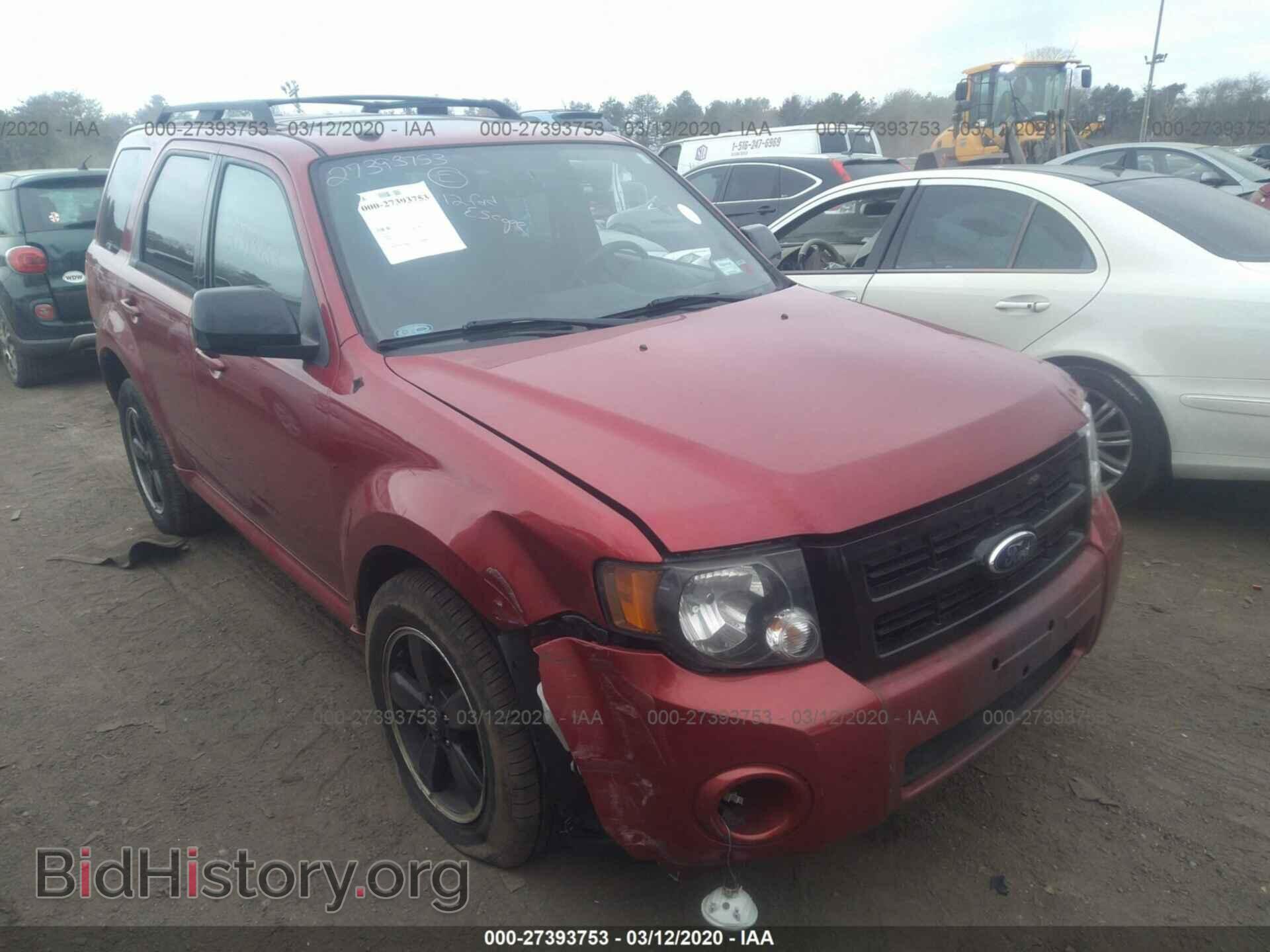 Photo 1FMCU0DG8CKC85799 - FORD ESCAPE 2012