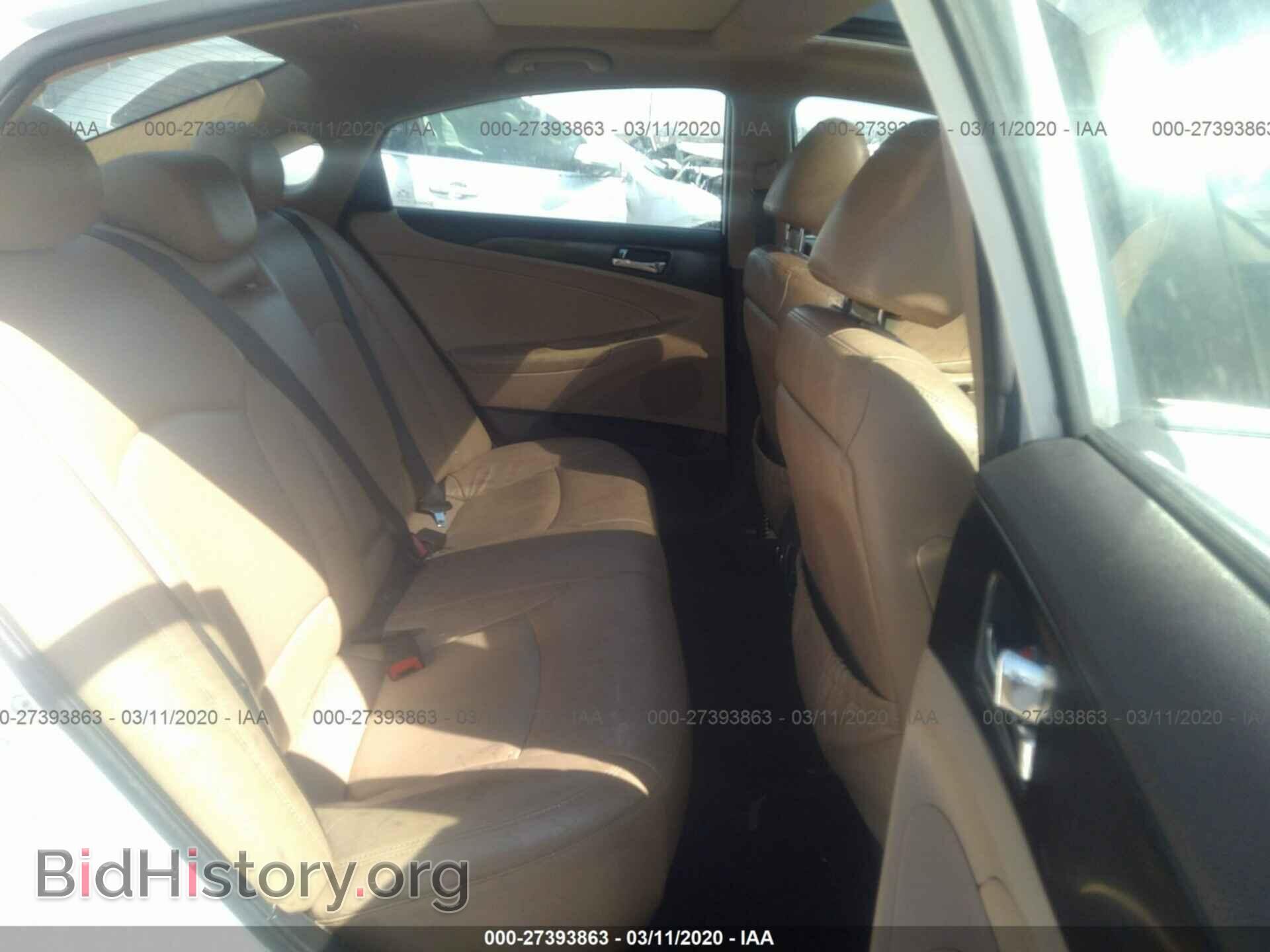 2012 HYUNDAI SONATA - VIN: 5NPEC4ACXCH343533 - Фото 8