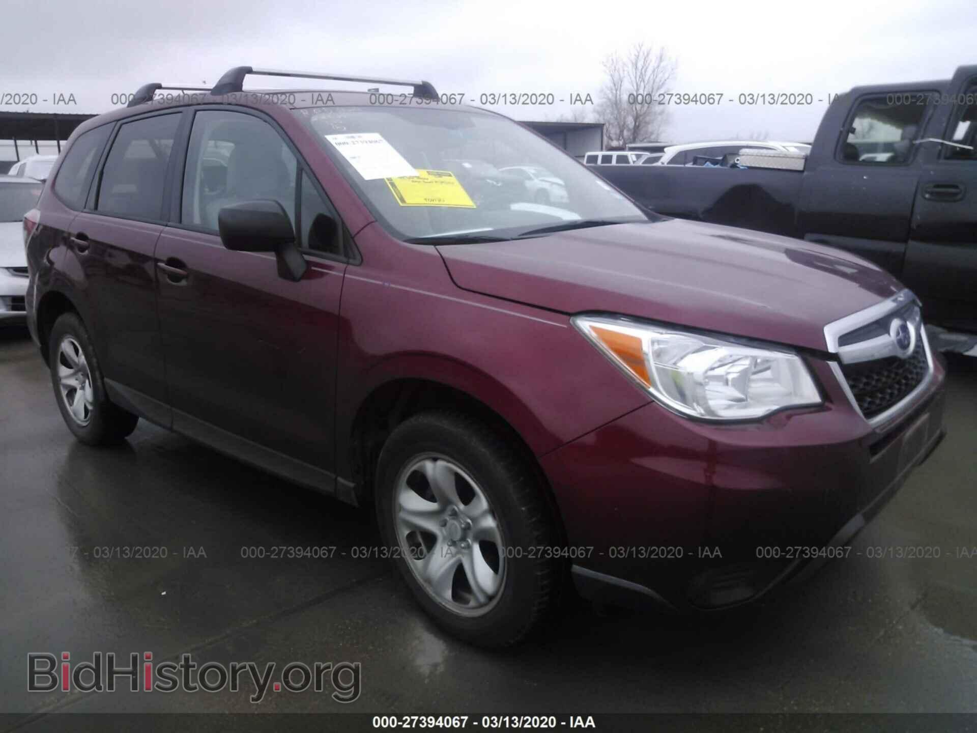Photo JF2SJAAC4EH436025 - SUBARU FORESTER 2014