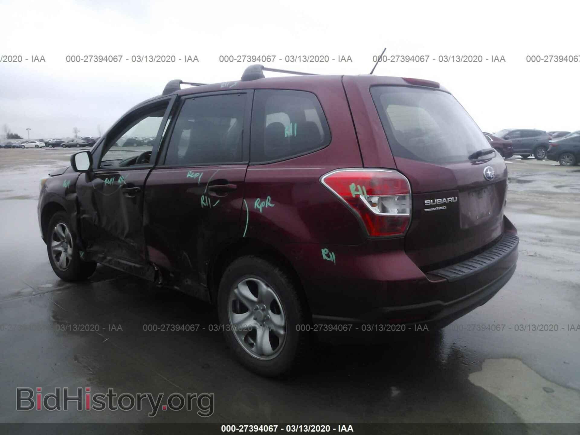 2014 SUBARU FORESTER - VIN: JF2SJAAC4EH436025 - Photo 3