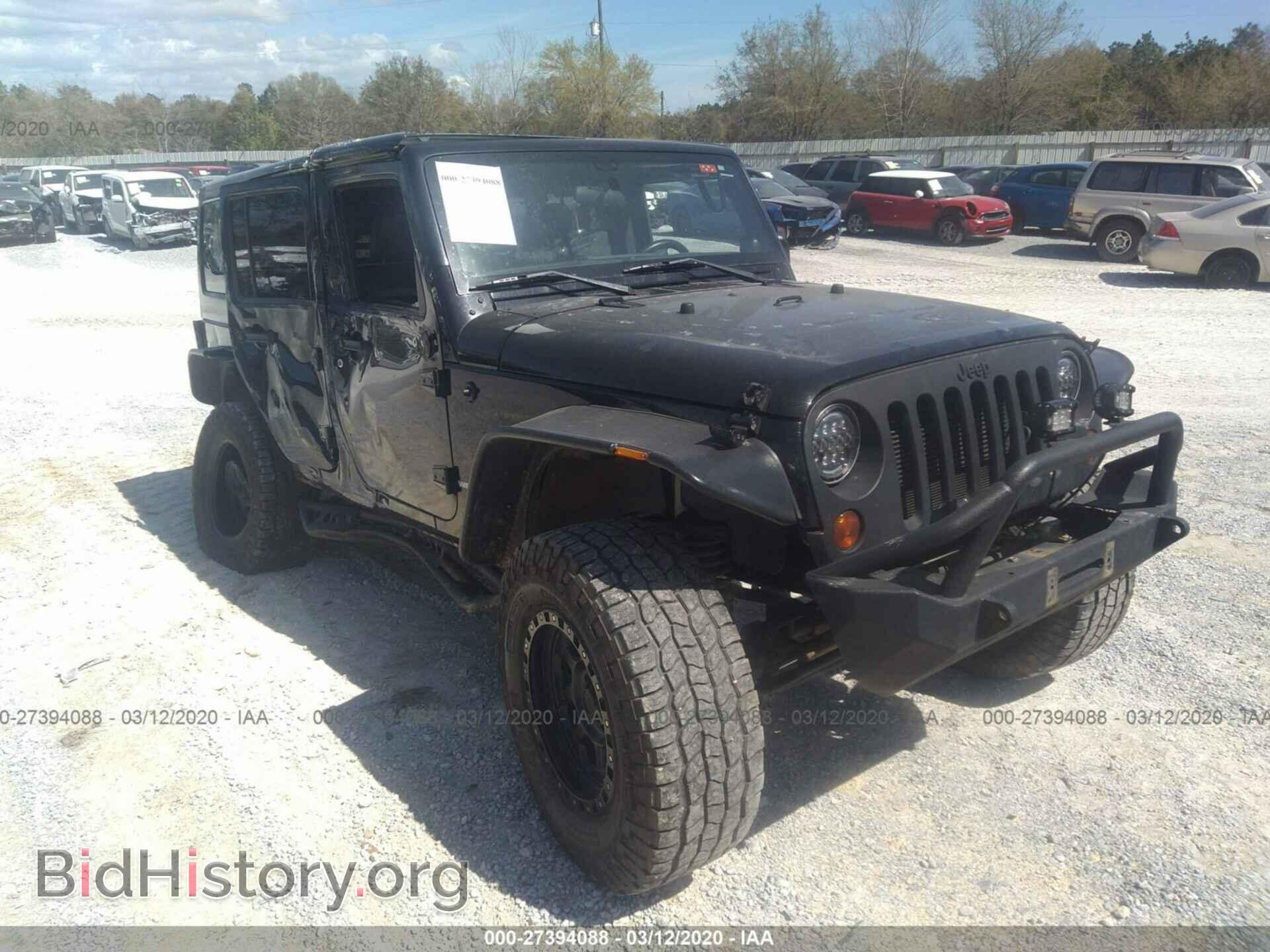 Фотография 1C4BJWEG4CL273055 - JEEP WRANGLER UNLIMITE 2012