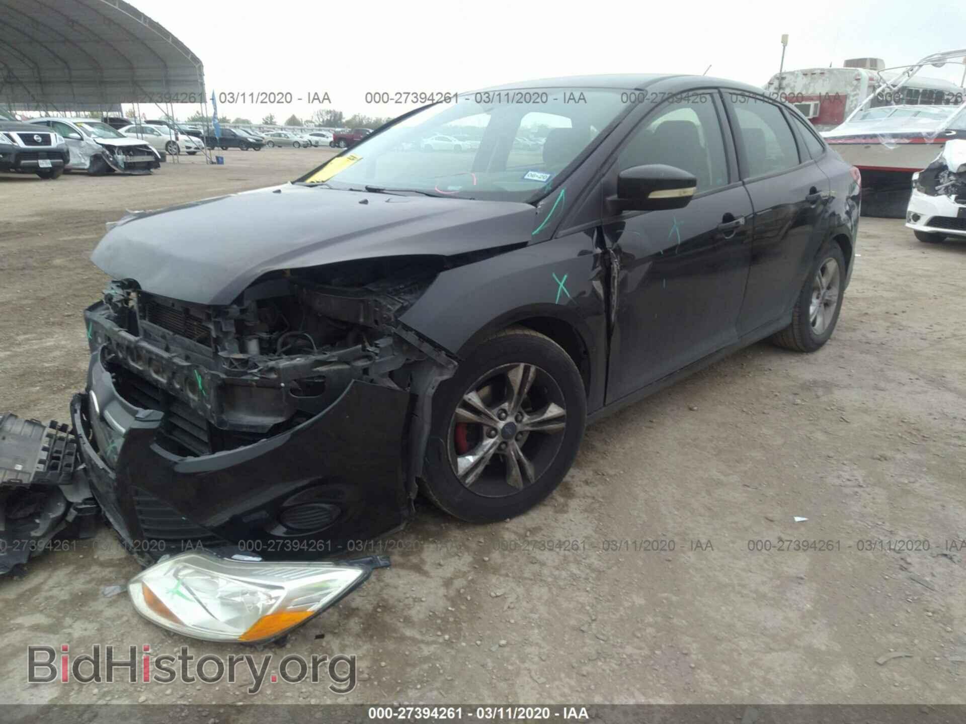 2014 FORD FOCUS - VIN: 1FADP3F28EL124567 - Фото 2
