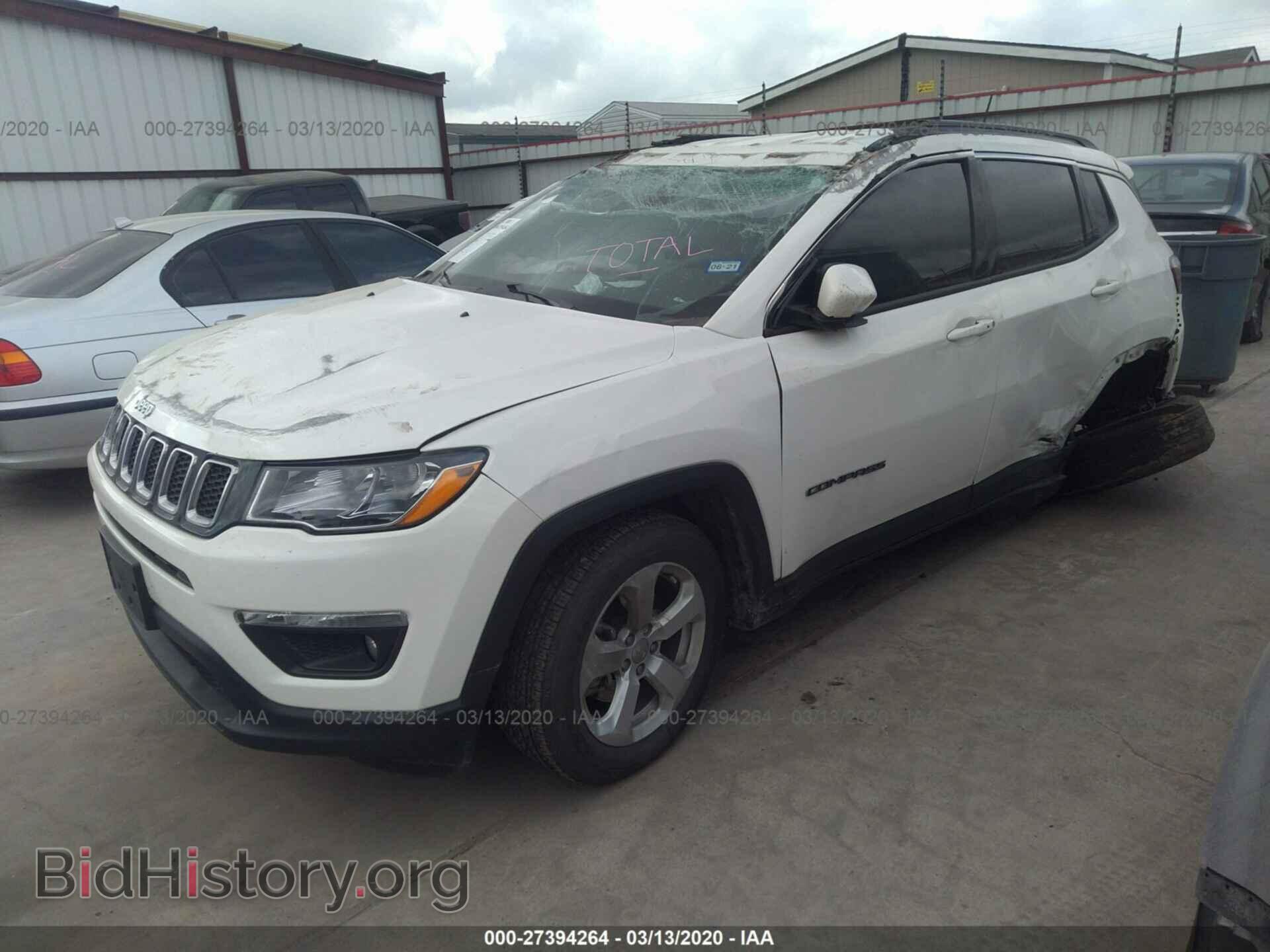 2019 JEEP COMPASS - VIN: 3C4NJCBB6KT726647 - Фото 2