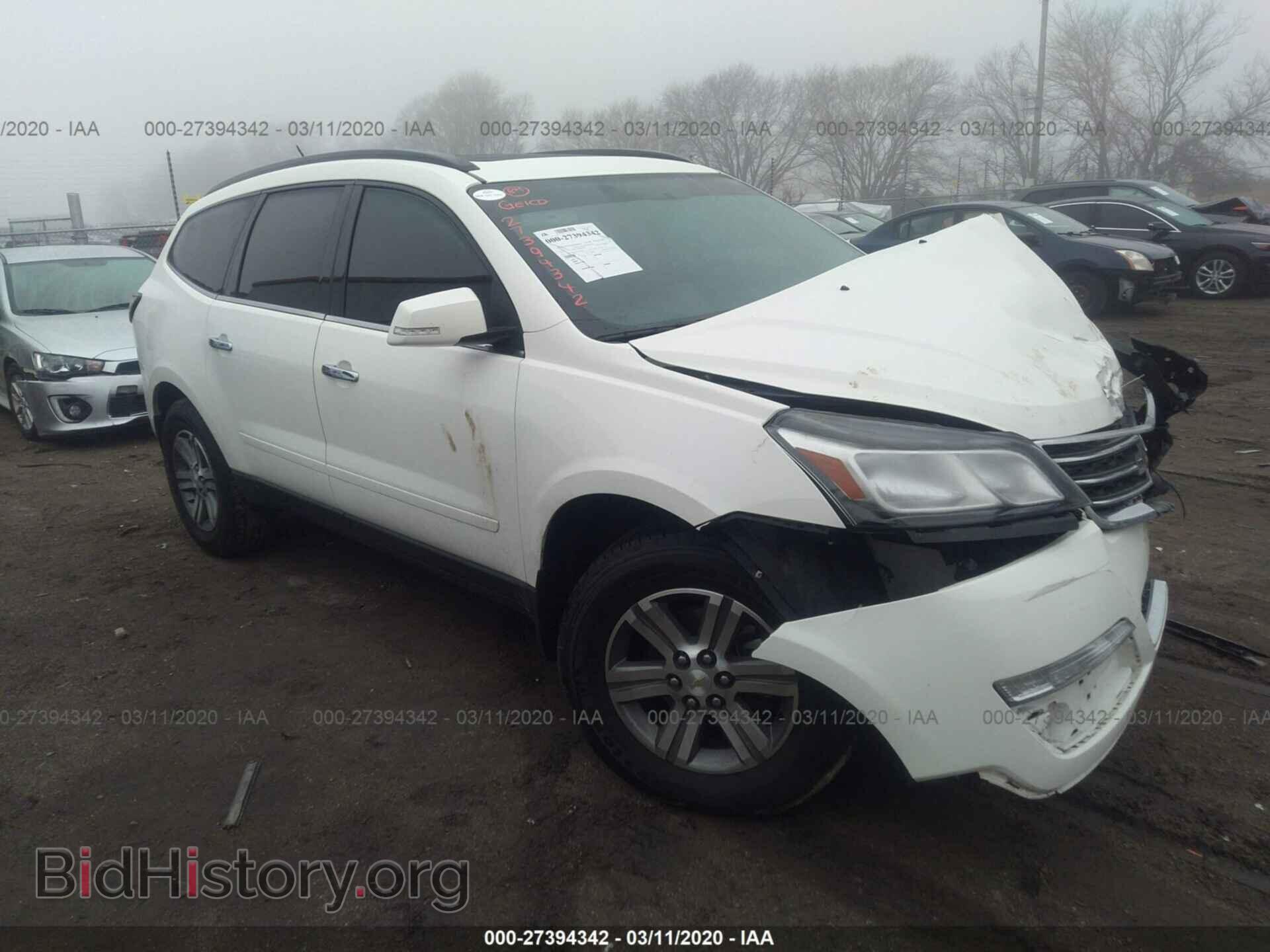 Фотография 1GNKVHKD7FJ329958 - CHEVROLET TRAVERSE 2015