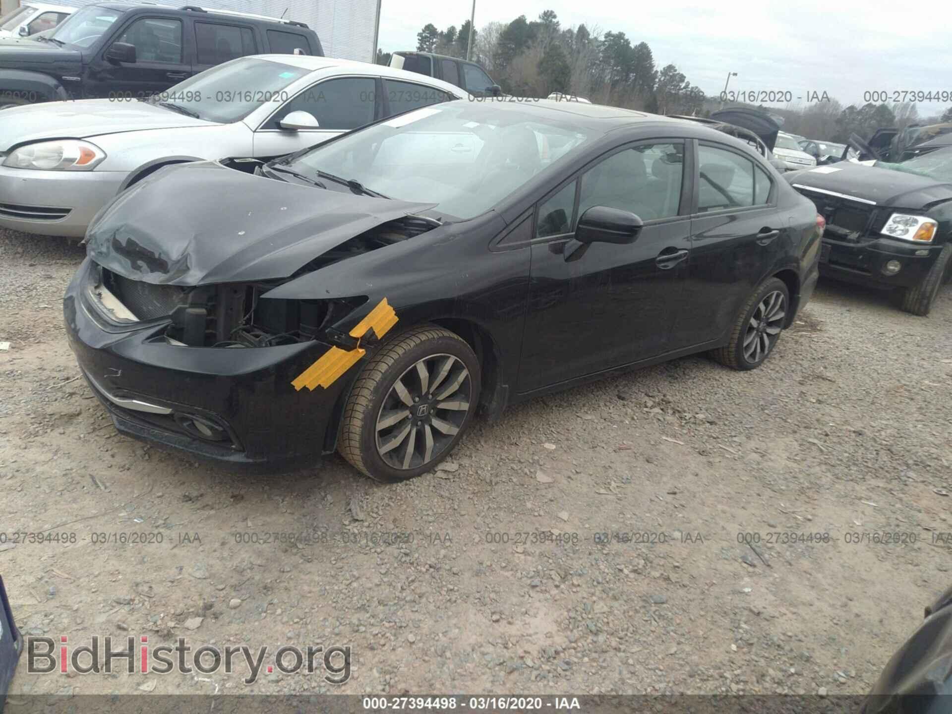 2014 HONDA CIVIC - VIN: 2HGFB2F99EH520482 - Фото 2