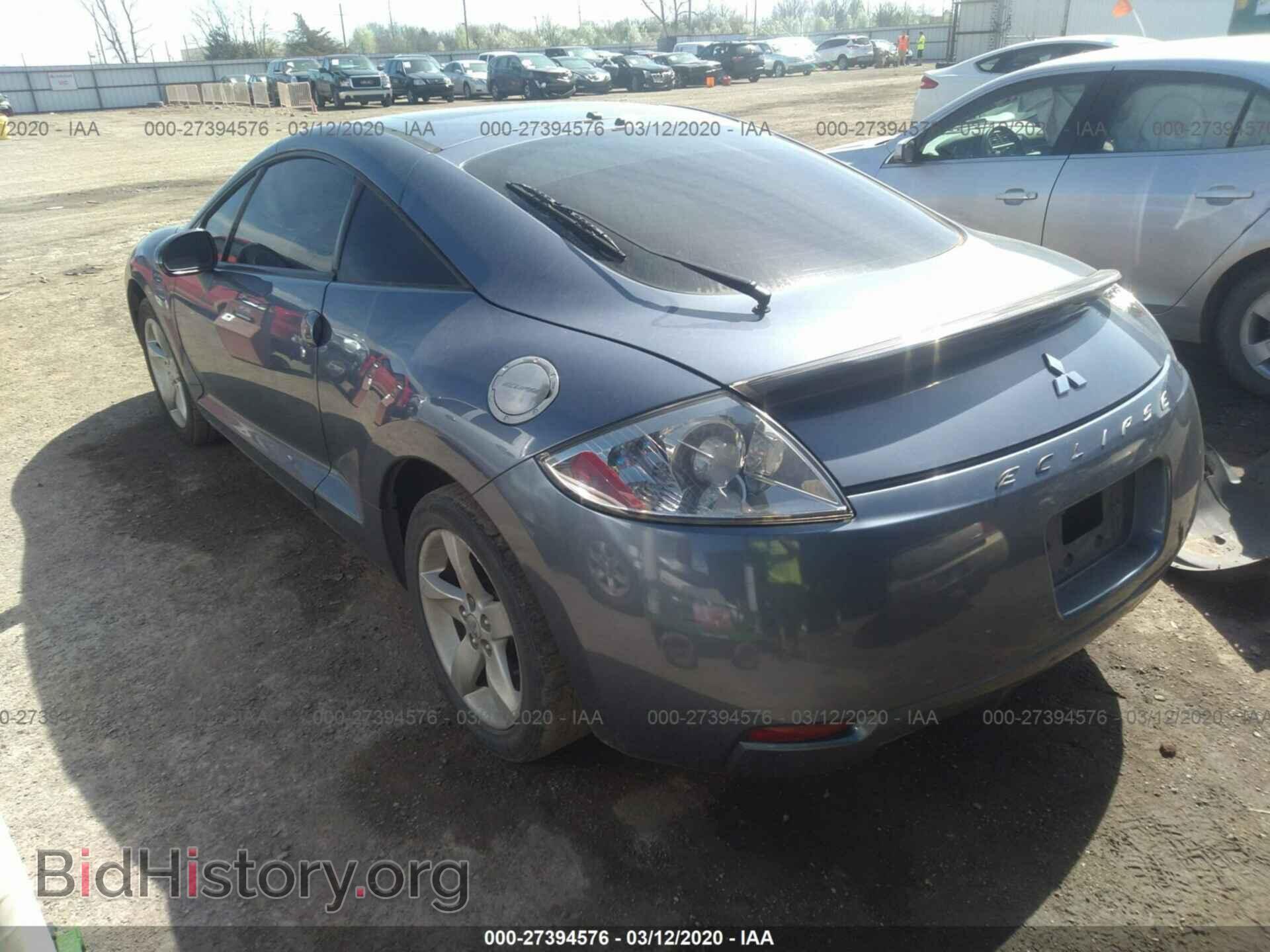 2007 MITSUBISHI ECLIPSE - VIN: 4A3AK24FX7E019920 - Фото 3