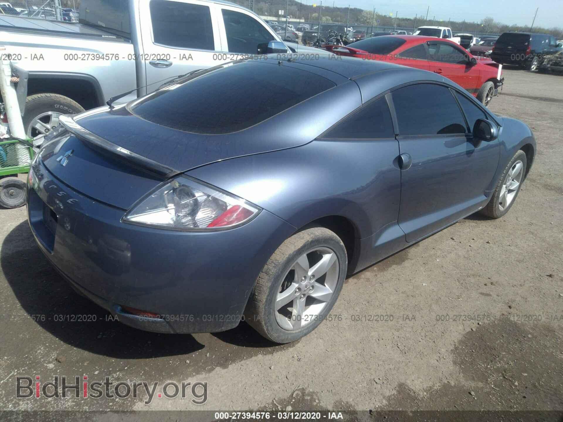 2007 MITSUBISHI ECLIPSE - VIN: 4A3AK24FX7E019920 - Фото 4