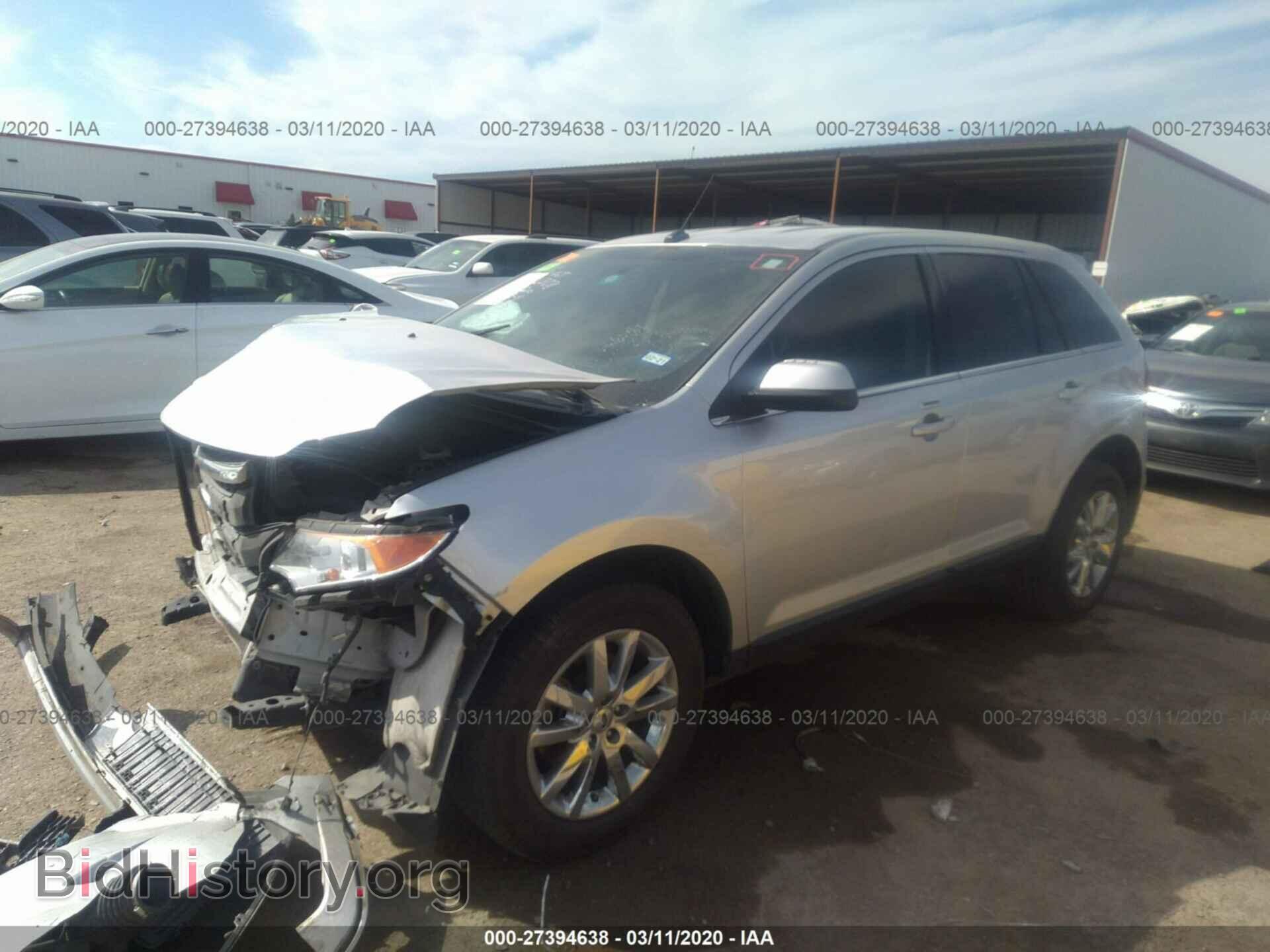 2013 FORD EDGE - VIN: 2FMDK3KCXDBC49135 - Фото 2