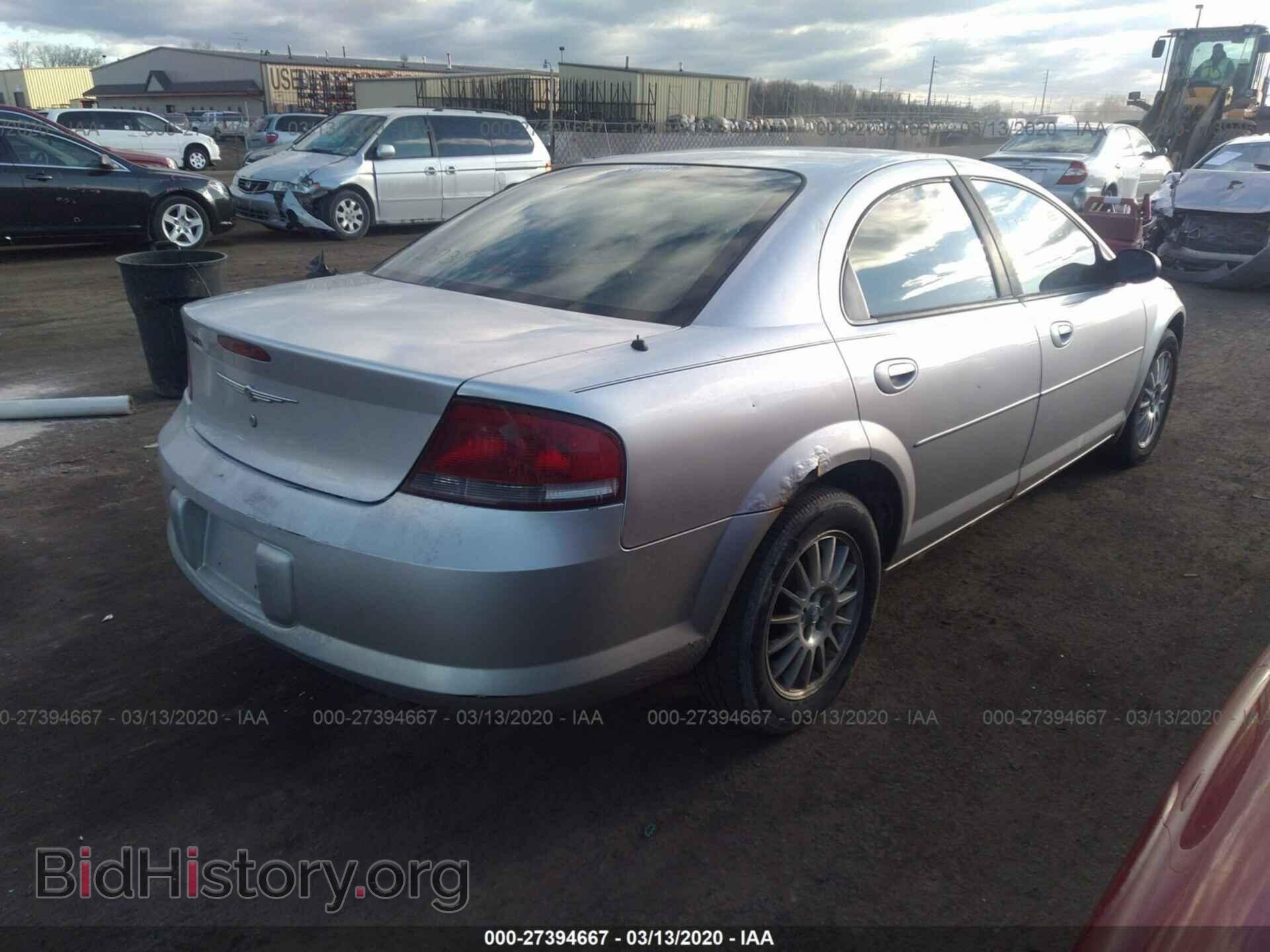 2005 CHRYSLER SEBRING - VIN: 1C3EL46X25N678532 - Фото 4