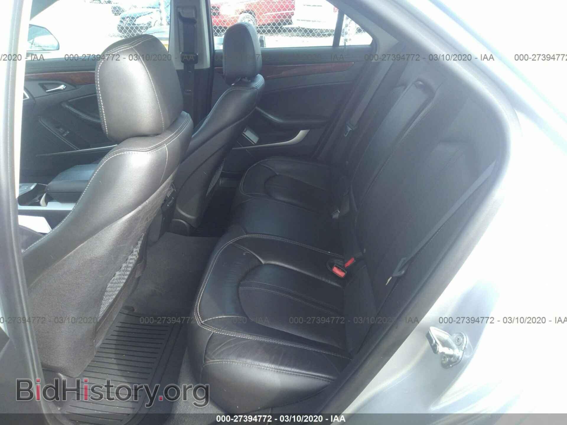 2012 CADILLAC CTS - VIN: 1G6DG5E56C0100447 - Фото 8