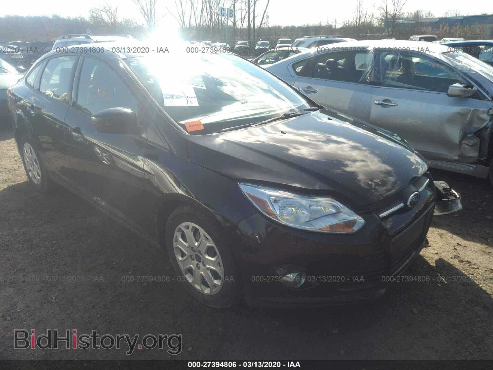 Photo 1FAHP3F21CL436860 - FORD FOCUS 2012