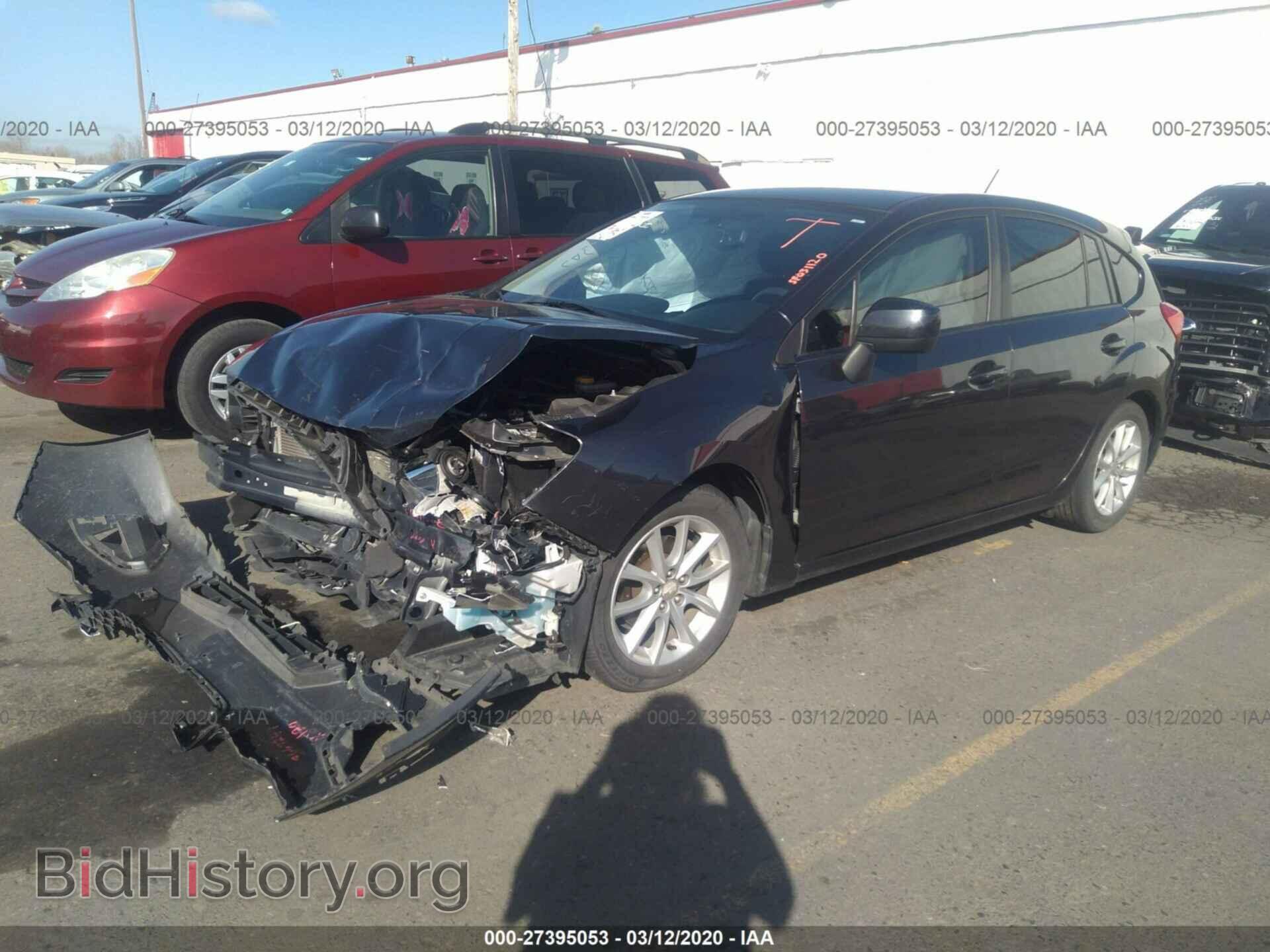 2014 SUBARU IMPREZA - VIN: JF1GPAC6XE8279116 - Фото 2