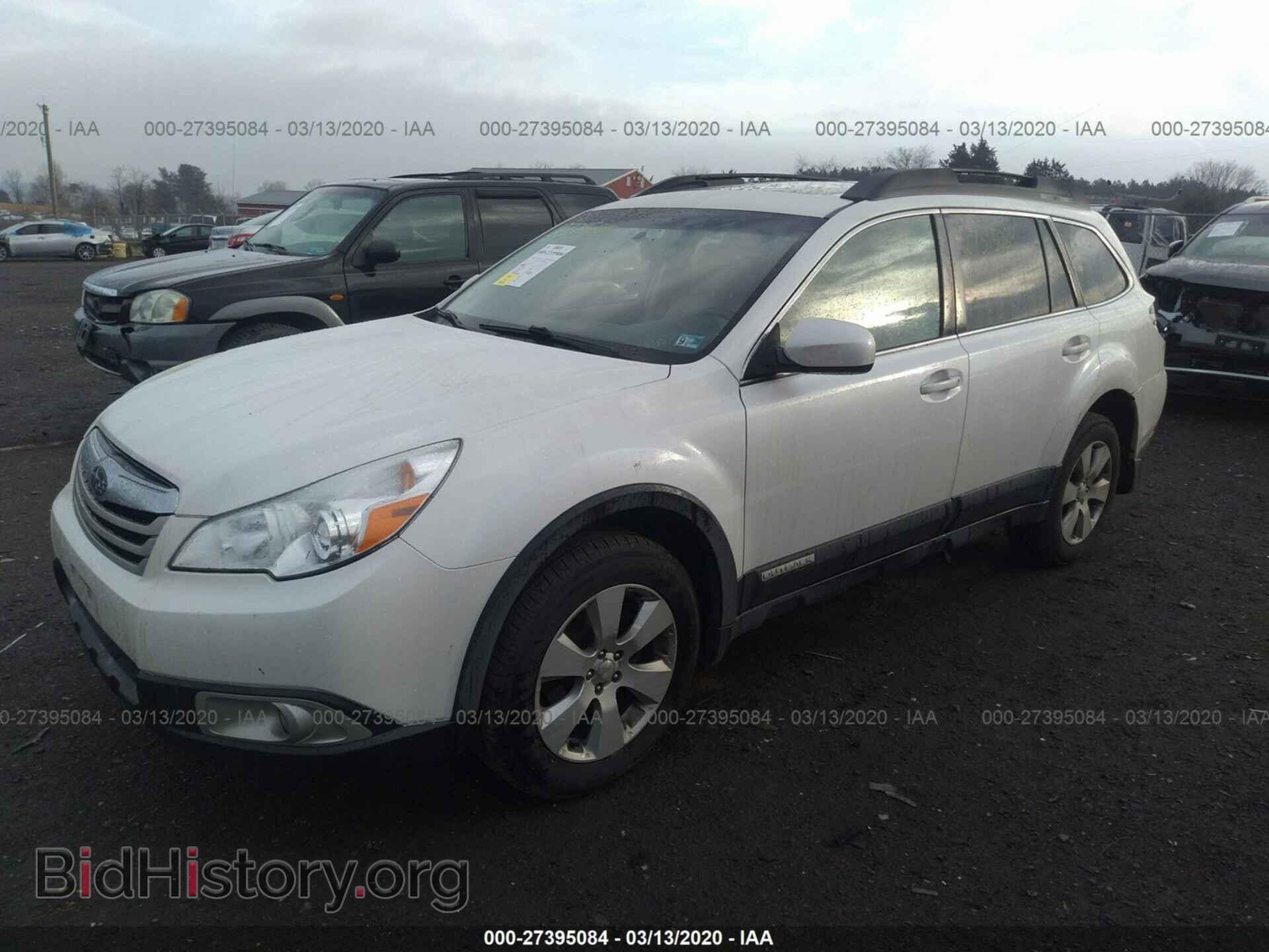 2011 SUBARU OUTBACK - VIN: 4S4BRBHC9B3347204 - Фото 2