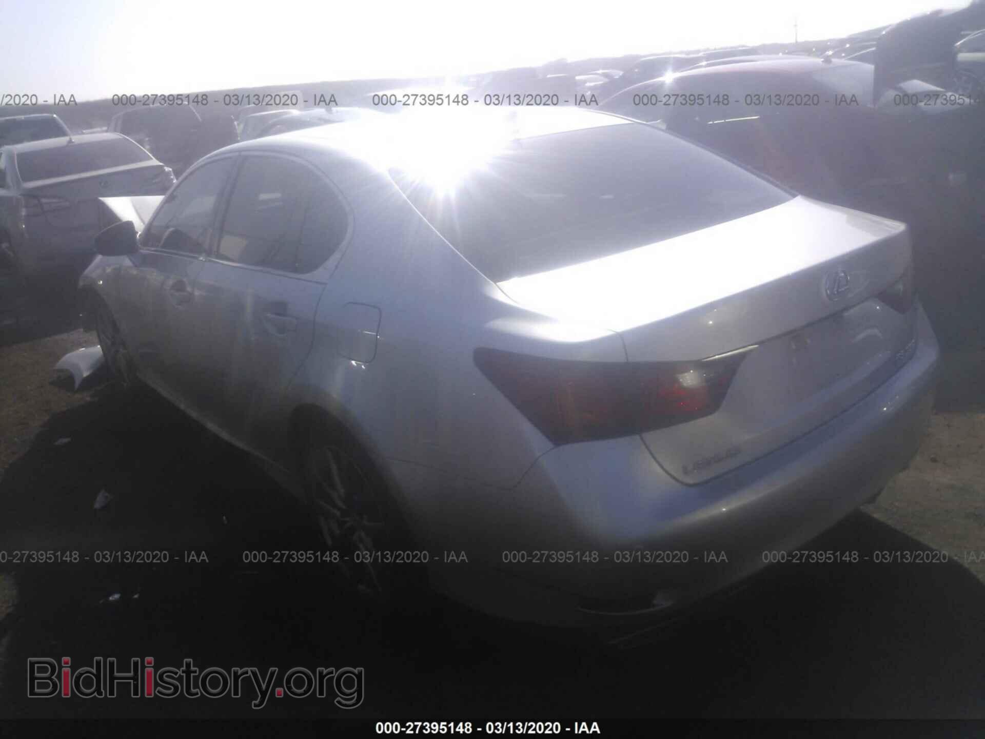 2013 LEXUS GS - VIN: JTHBE1BL6D5011809 - Фото 3