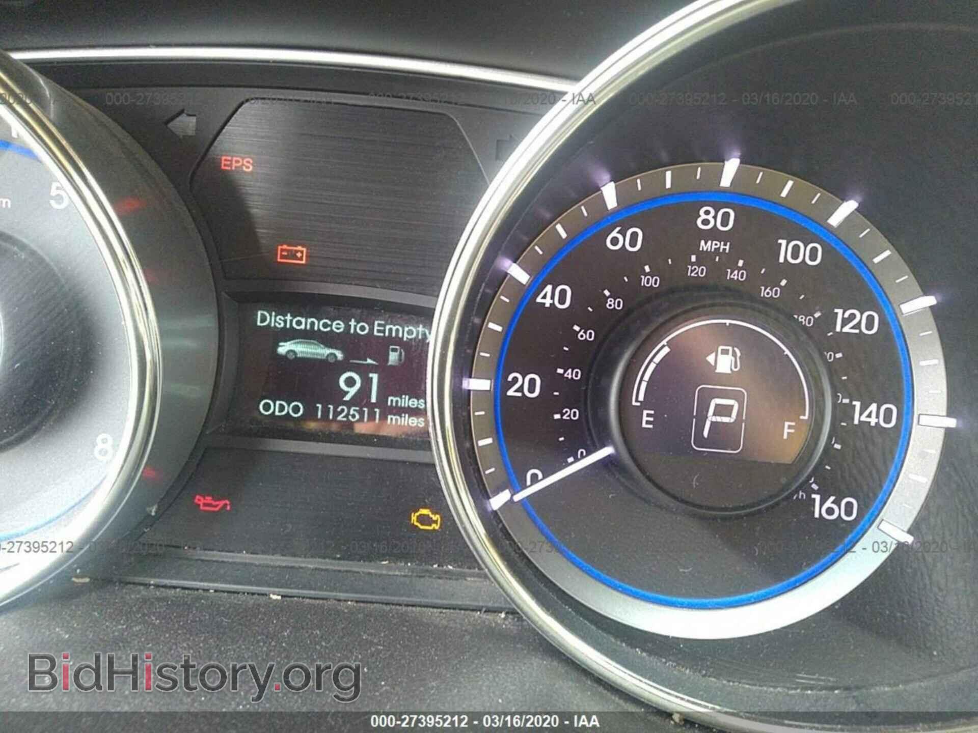 2012 HYUNDAI SONATA - VIN: 5NPEB4AC4CH311082 - Фото 7