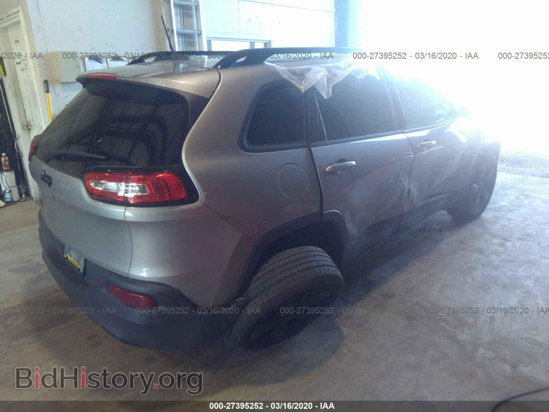 2016 JEEP CHEROKEE - VIN: 1C4PJMCB5GW118584 - Фото 4