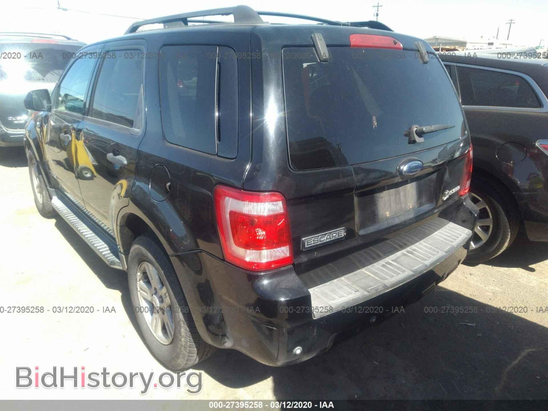 2008 FORD ESCAPE - VIN: 1FMCU59H48KA80700 - Фото 3