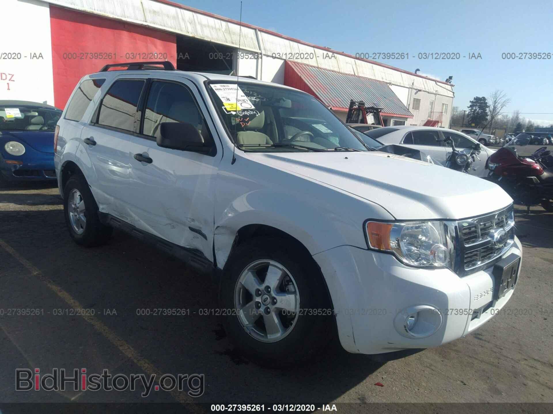 Фотография 1FMCU03Z38KE12100 - FORD ESCAPE 2008