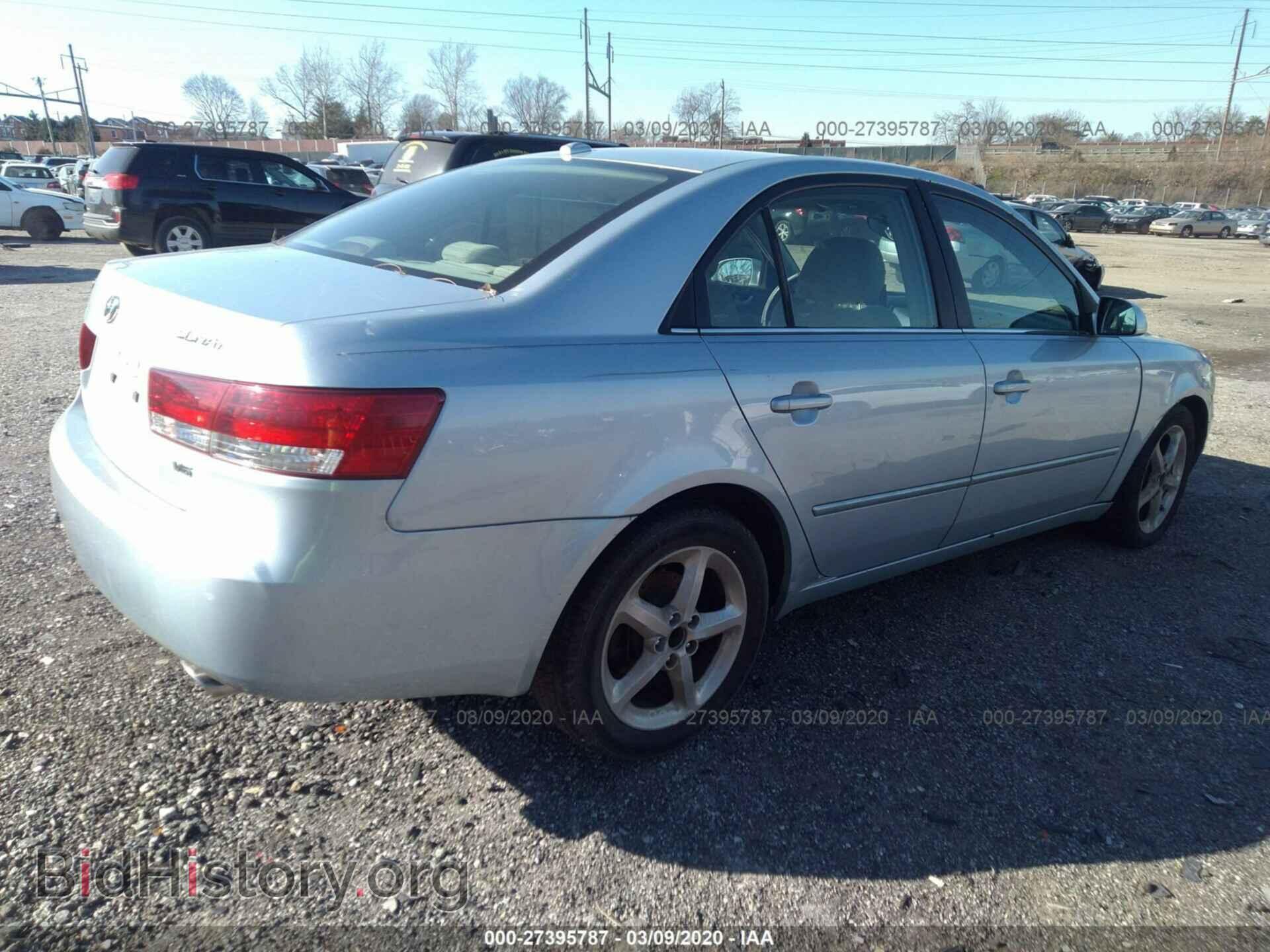 2007 HYUNDAI SONATA - VIN: 5NPEU46F67H280680 - Фото 4
