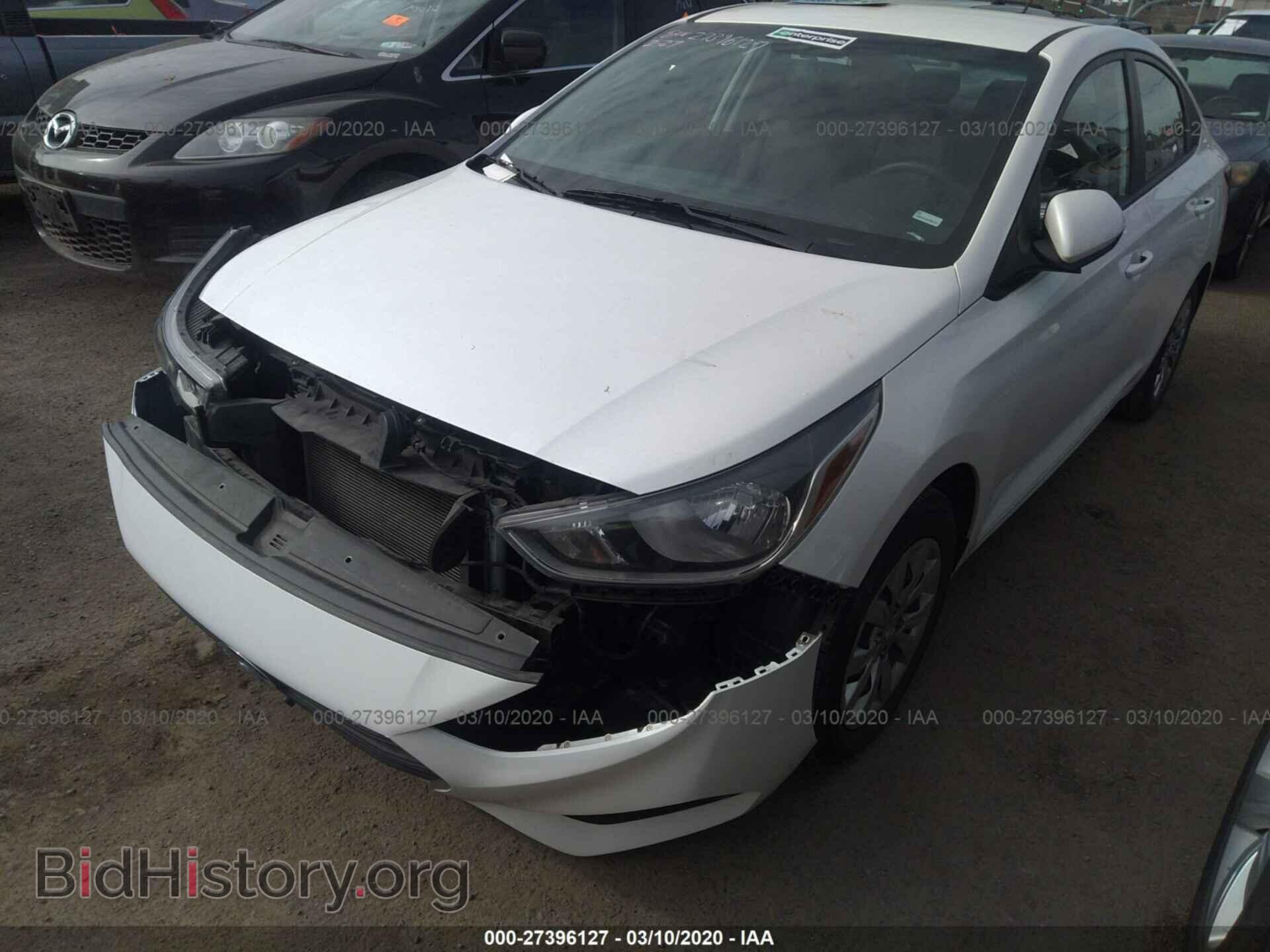 2018 HYUNDAI ACCENT - VIN: 3KPC24A31JE020757 - Фото 2