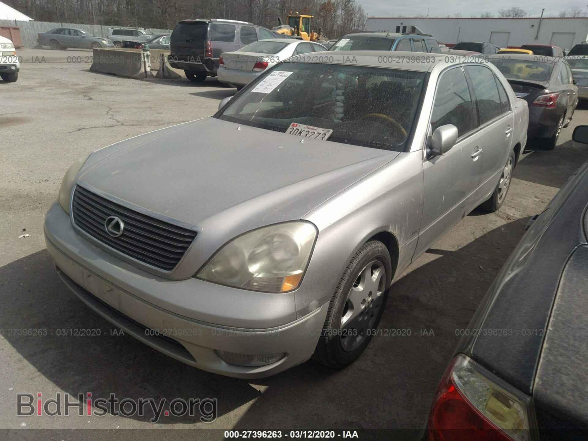 2001 LEXUS LS - VIN: JTHBN30FX10003682 - Фото 2