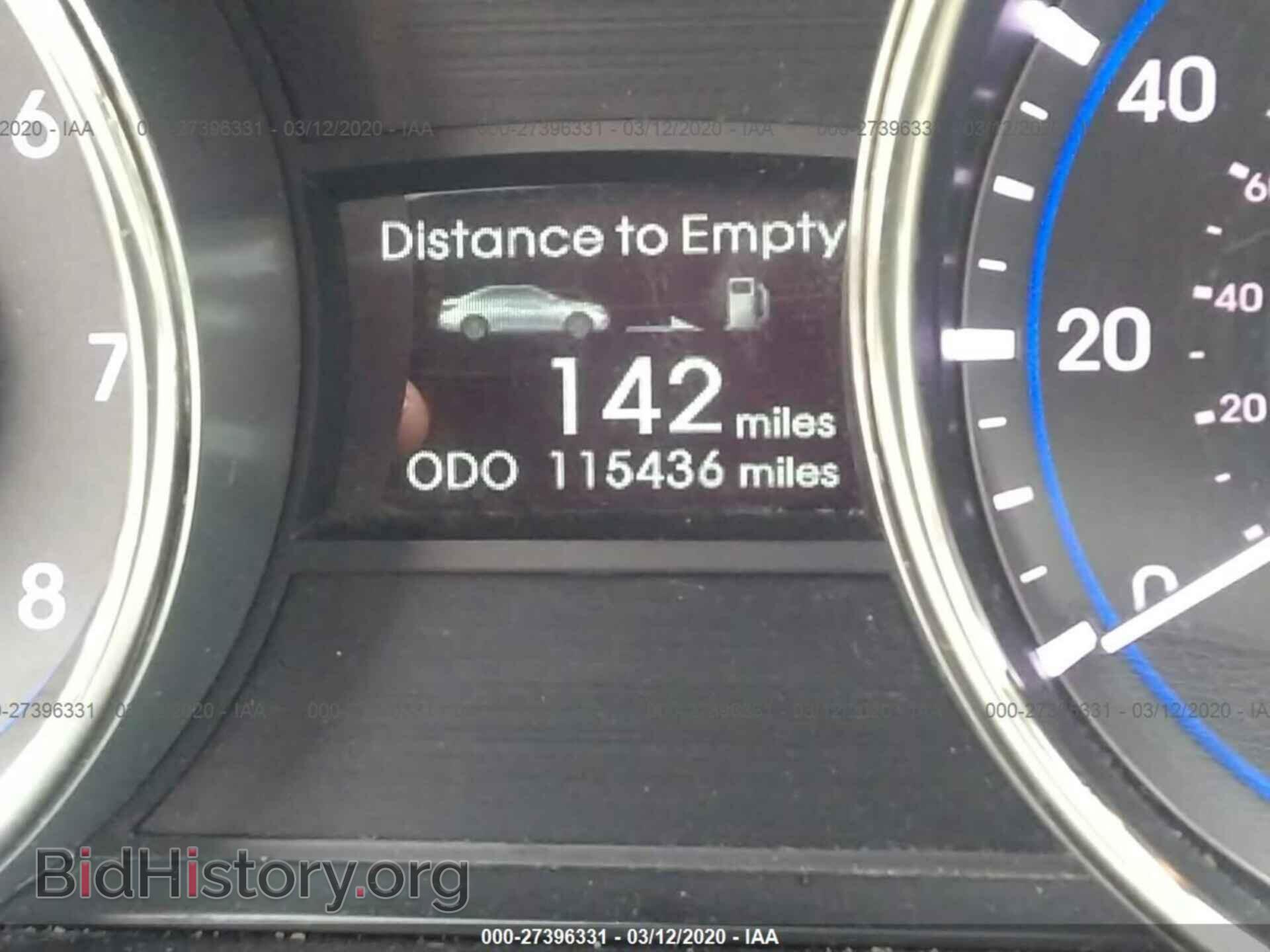 2012 HYUNDAI SONATA - VIN: 5NPEC4AC6CH477326 - Photo 7