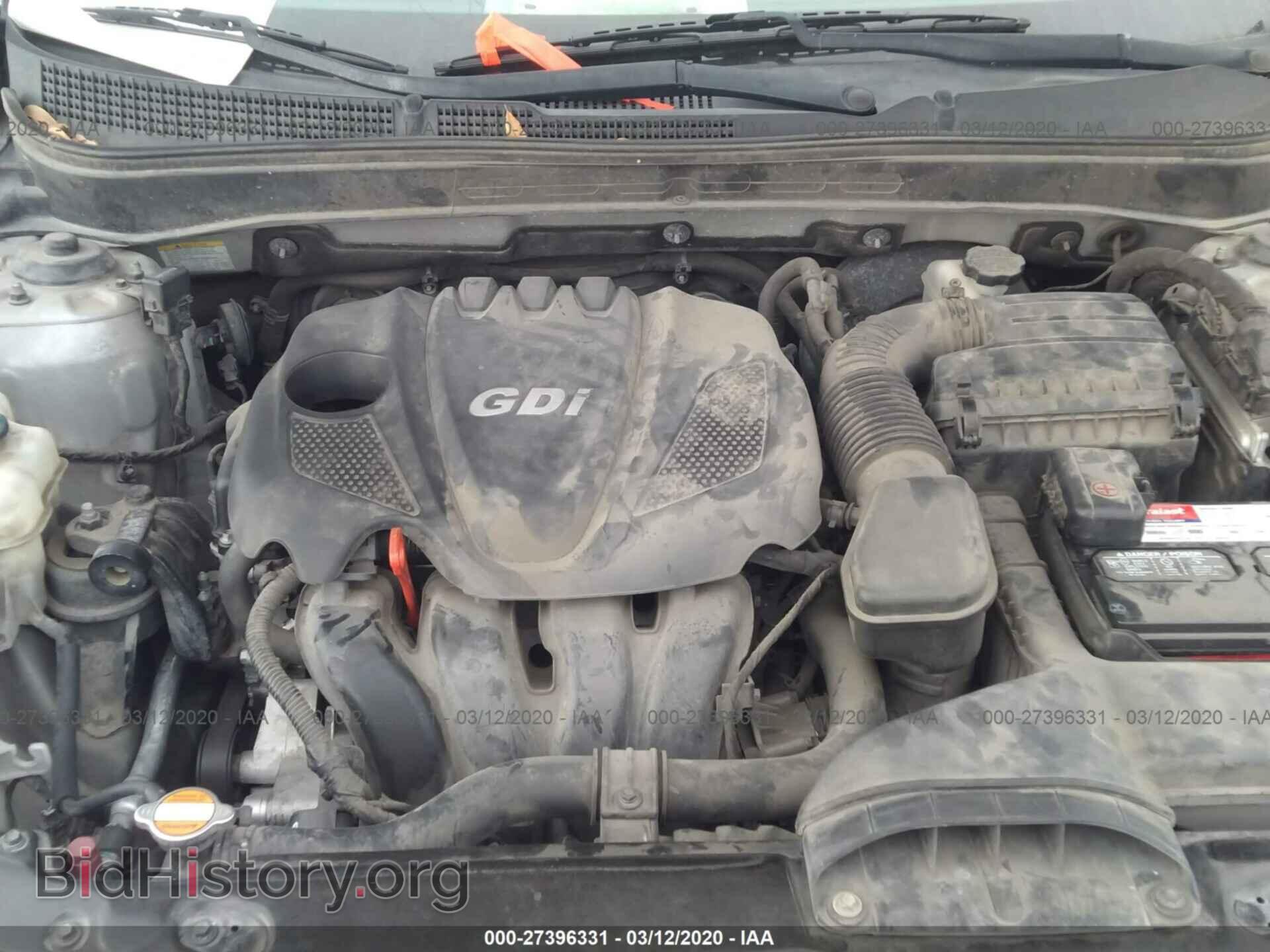 2012 HYUNDAI SONATA - VIN: 5NPEC4AC6CH477326 - Photo 10