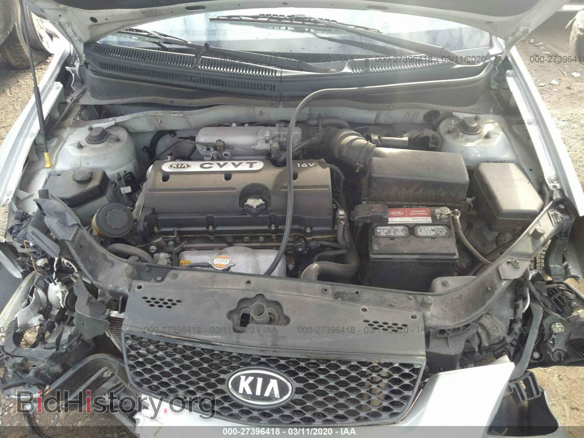 2009 KIA RIO - VIN: KNADE243296581236 - Фото 10