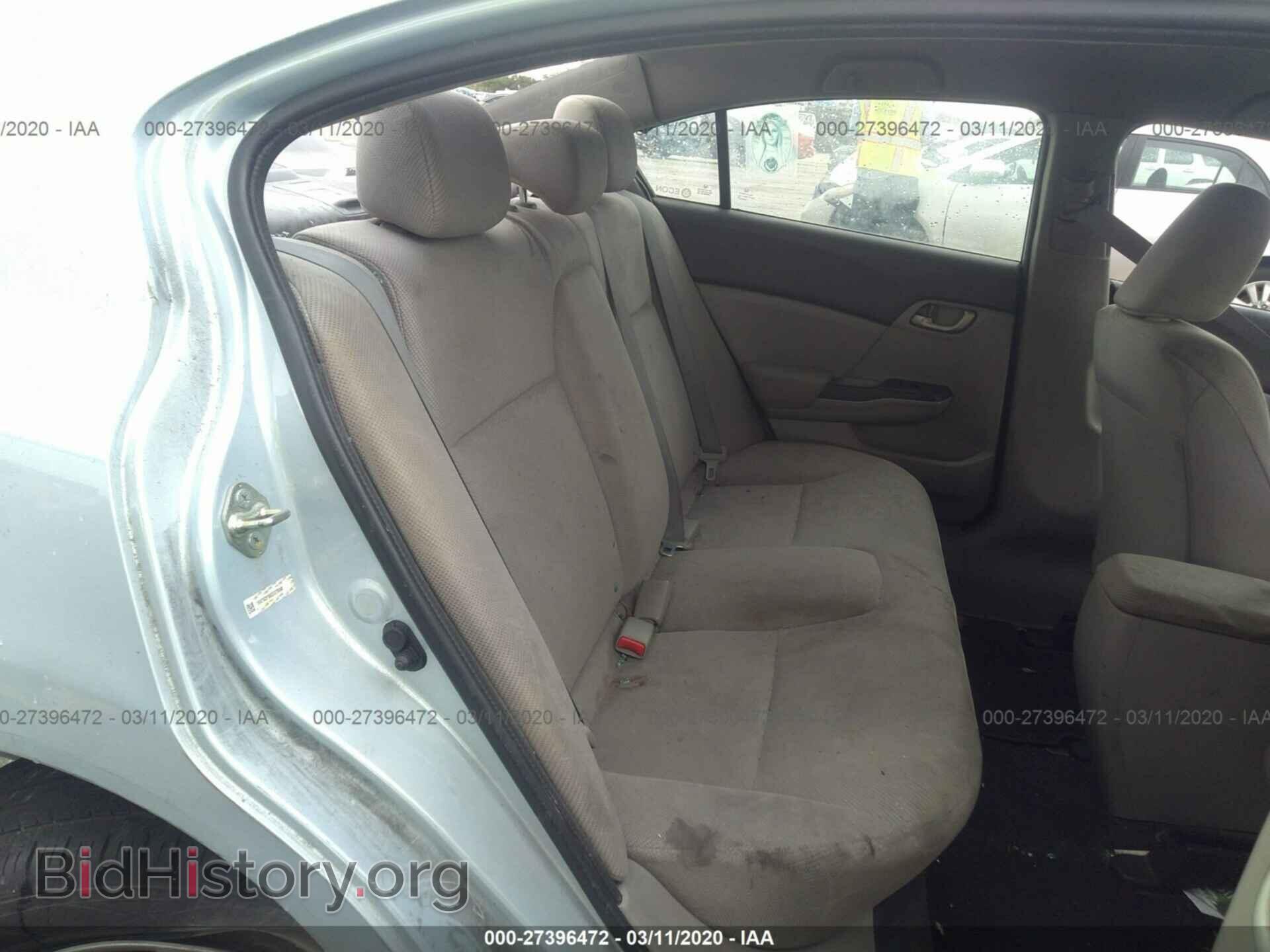 2012 HONDA CIVIC - VIN: 19XFB2F50CE079068 - Photo 8