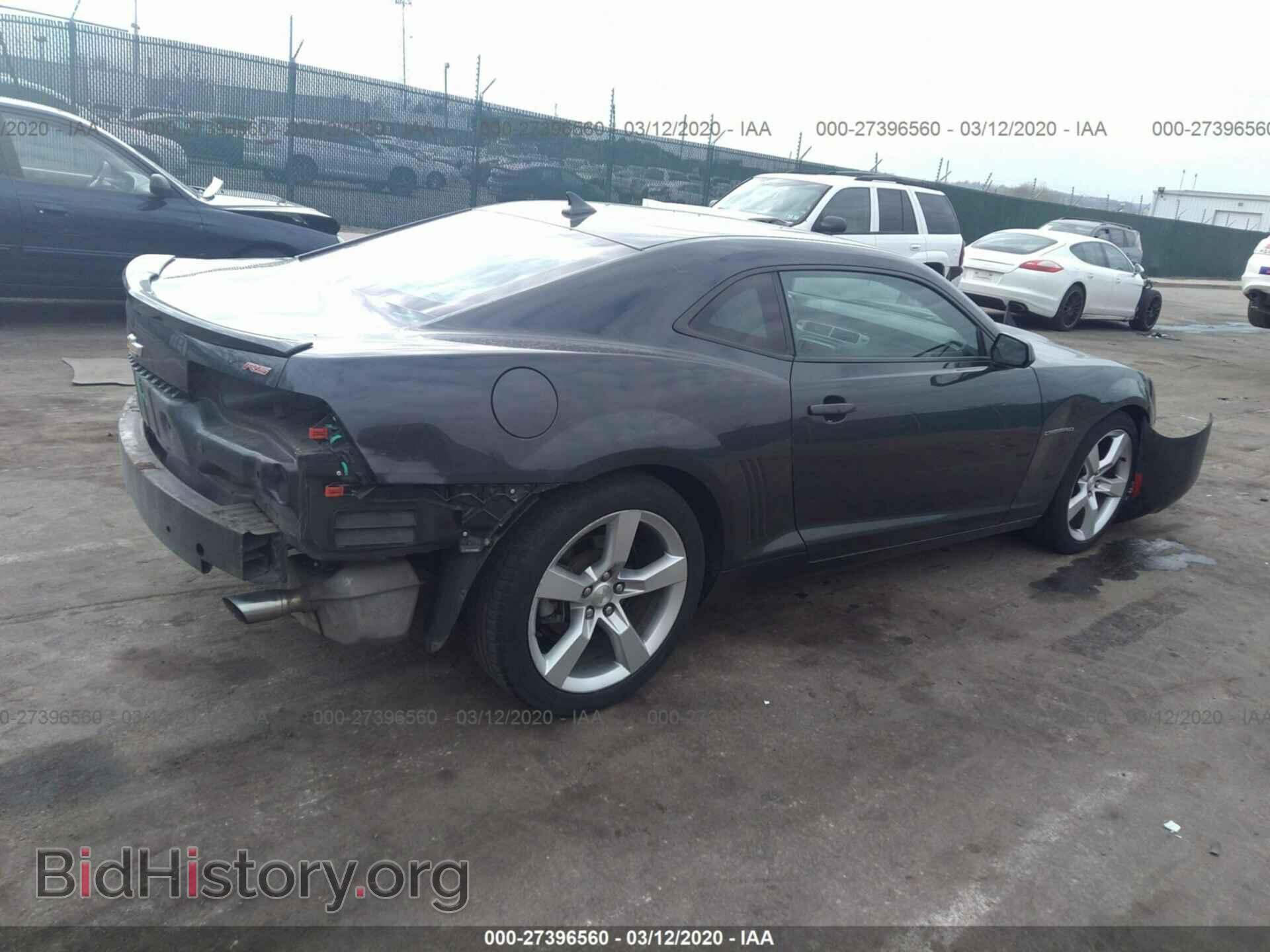 2013 CHEVROLET CAMARO - VIN: 2G1FC1E38D9196543 - Фото 4